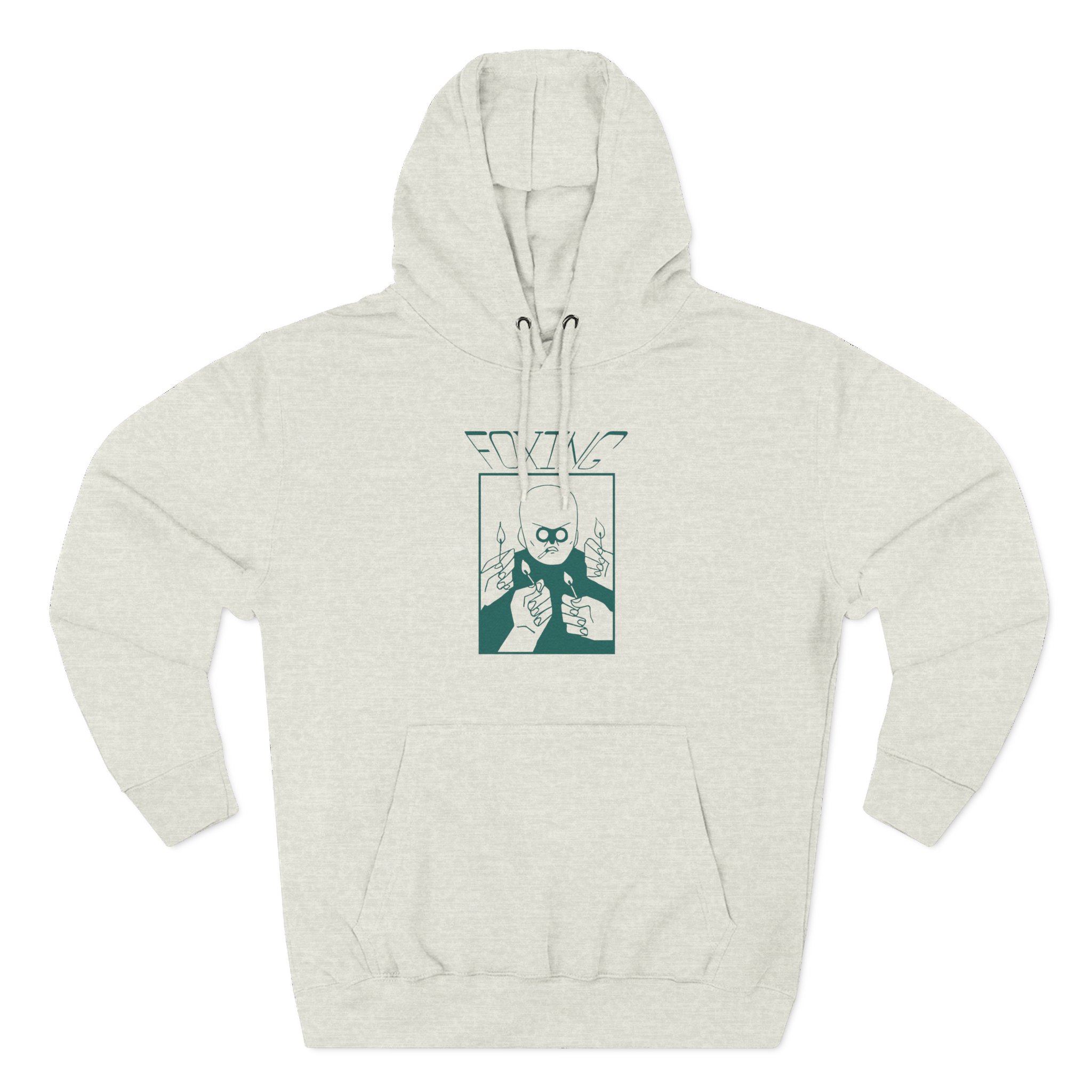 Foxing Cigman Three-Panel Fleece Hoodie