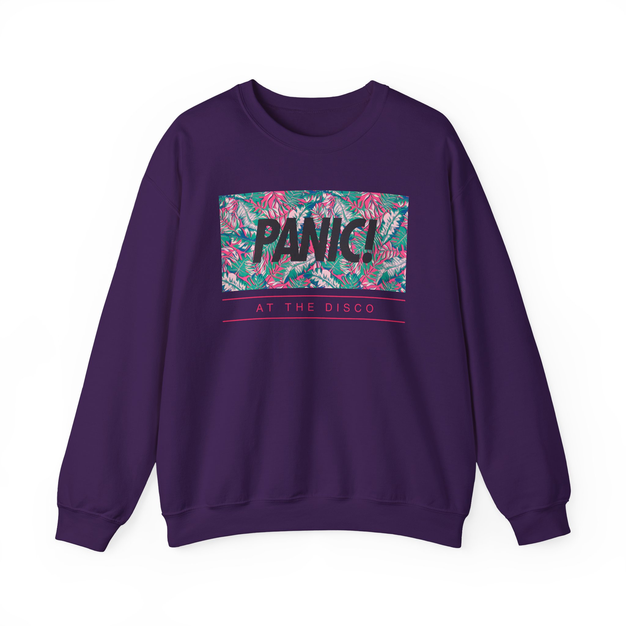 Panic at the Disco Floral Unisex Heavy Blendâ„¢ Crewneck Sweatshirt