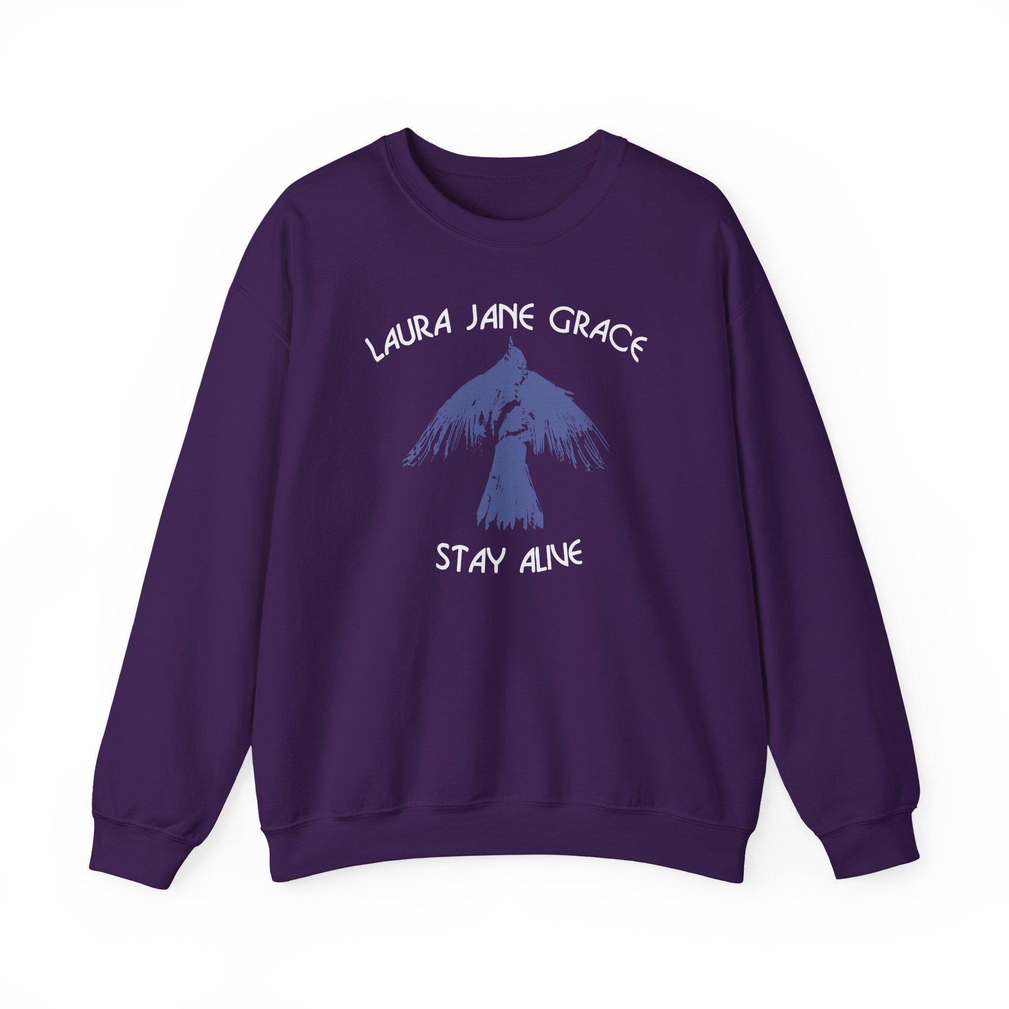Laura Jane Grace Stay Alive Unisex Heavy Blendâ„¢ Crewneck Sweatshirt