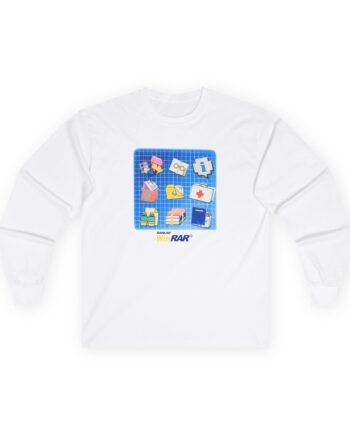 Winrar Software Update Unisex Ultra Cotton Long Sleeve Tee