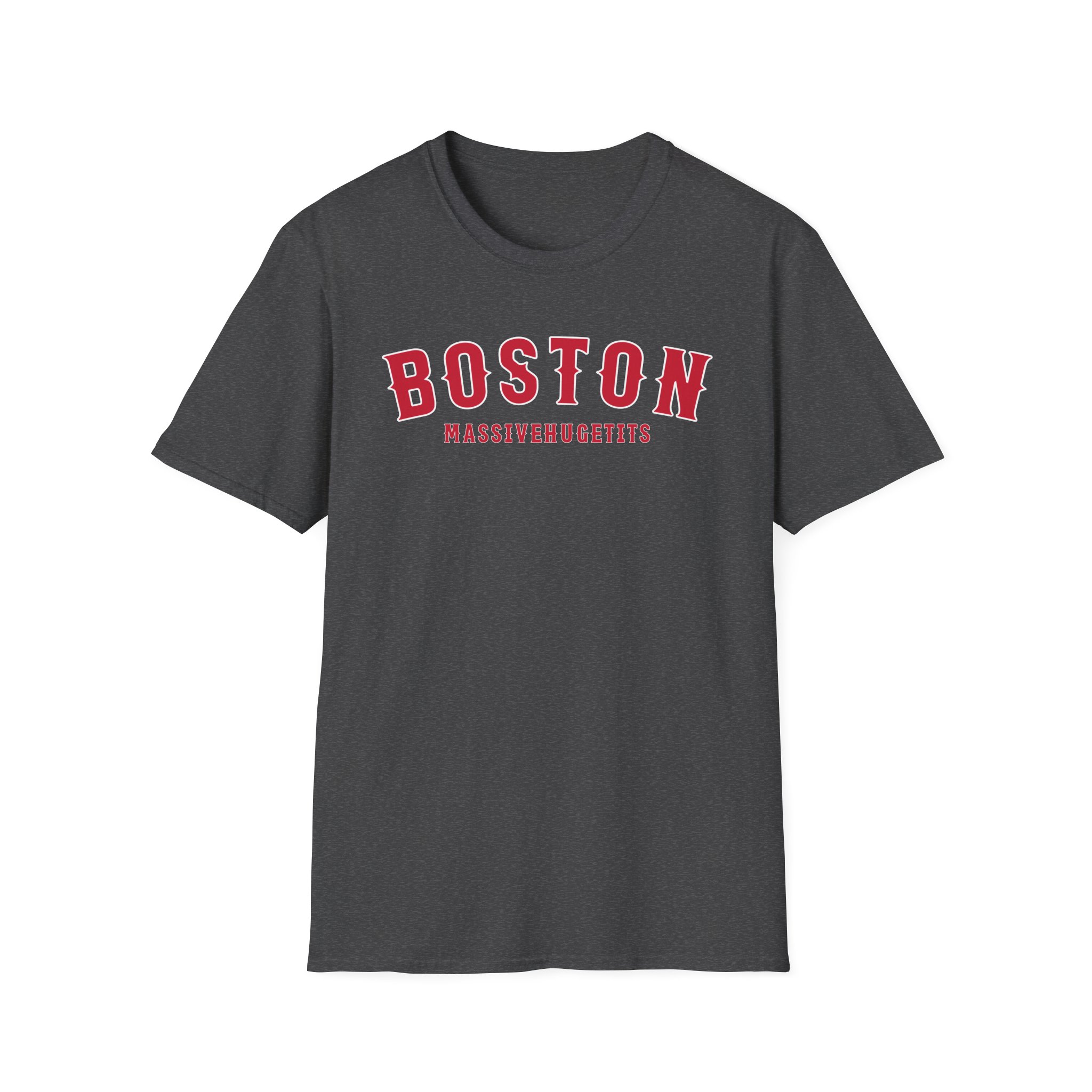 Ymh Boston Massivehugetits Unisex Softstyle T-Shirt