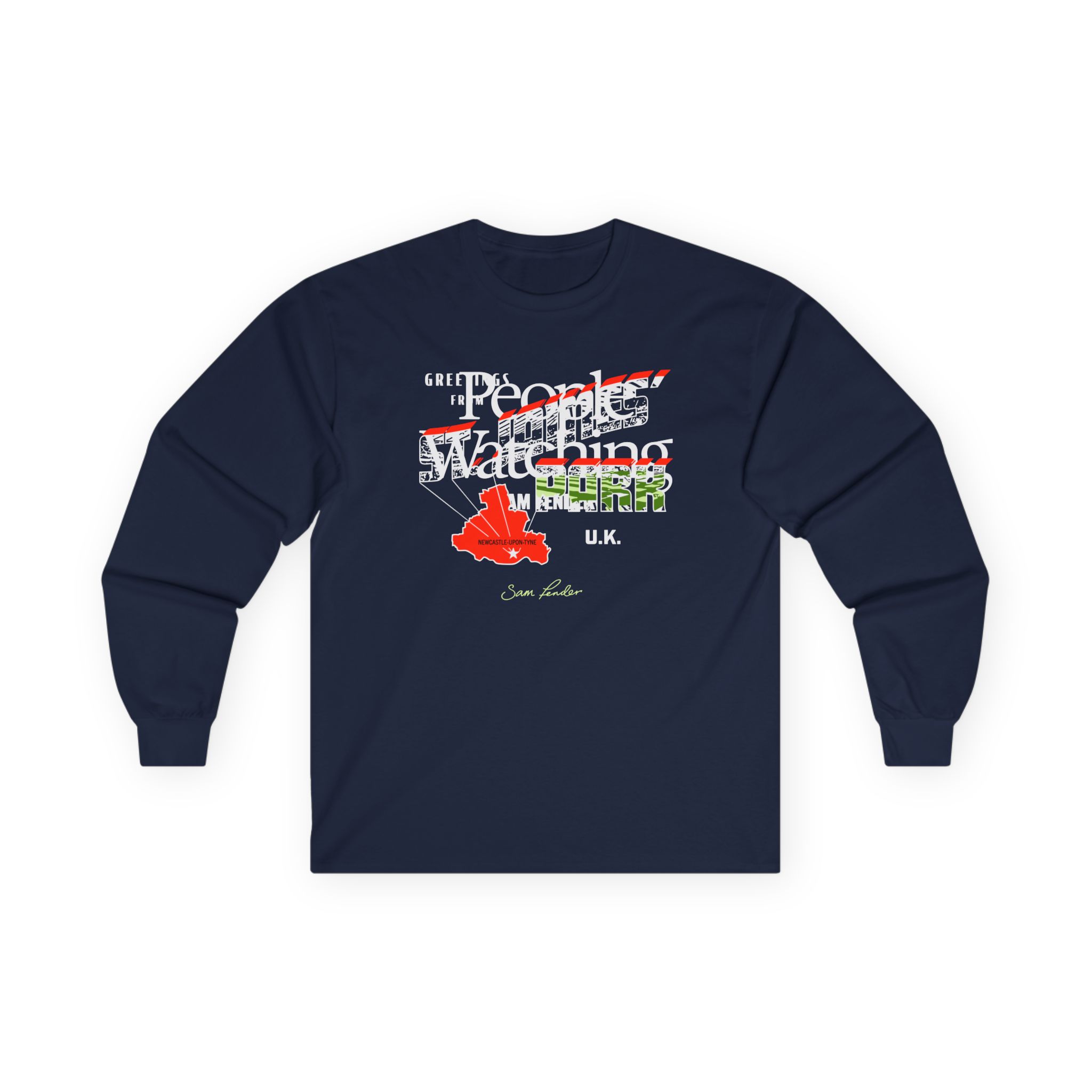 Sam Fender Sjp Tour Unisex Ultra Cotton Long Sleeve Tee