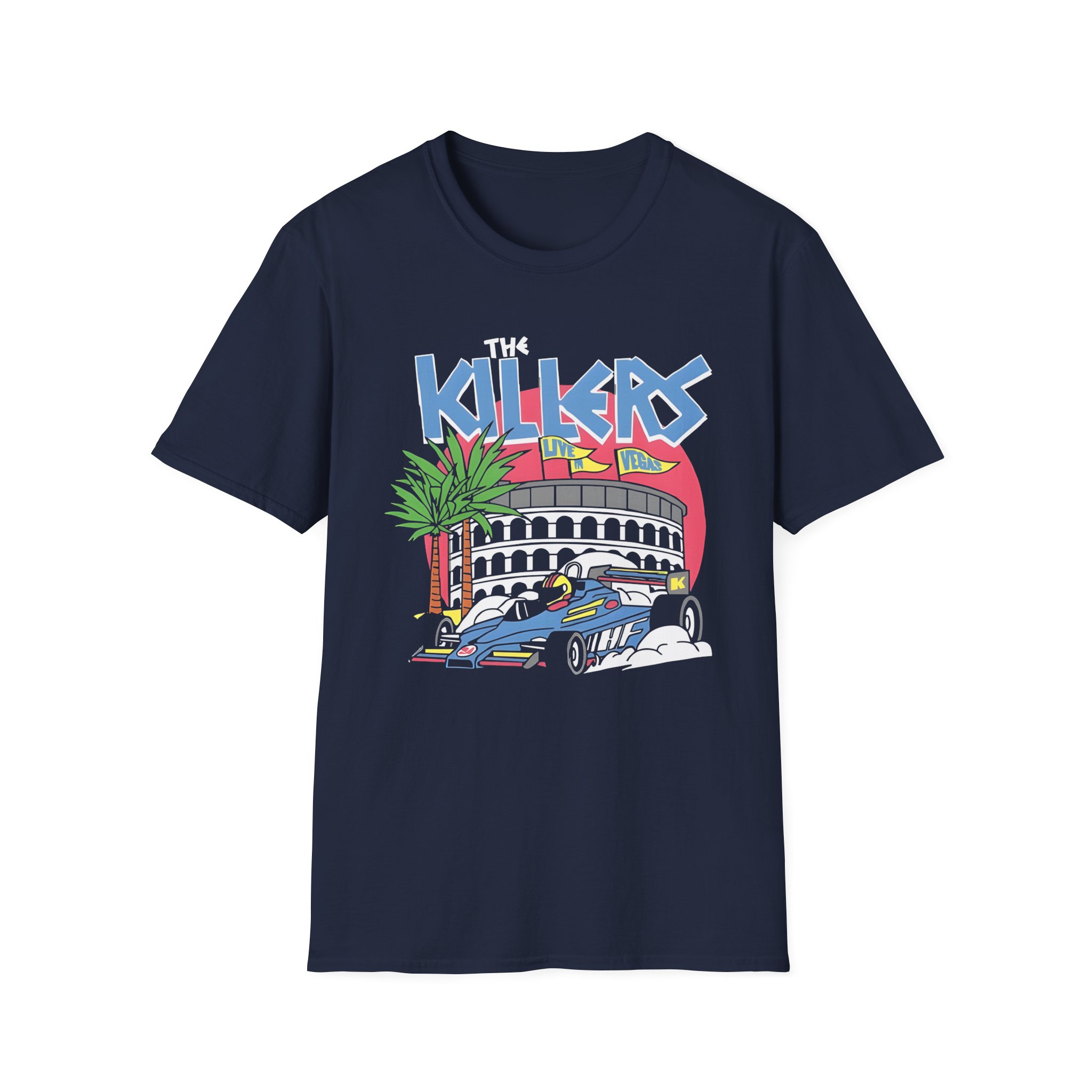 TK Hot Fuss Race Car Unisex Softstyle T-Shirt