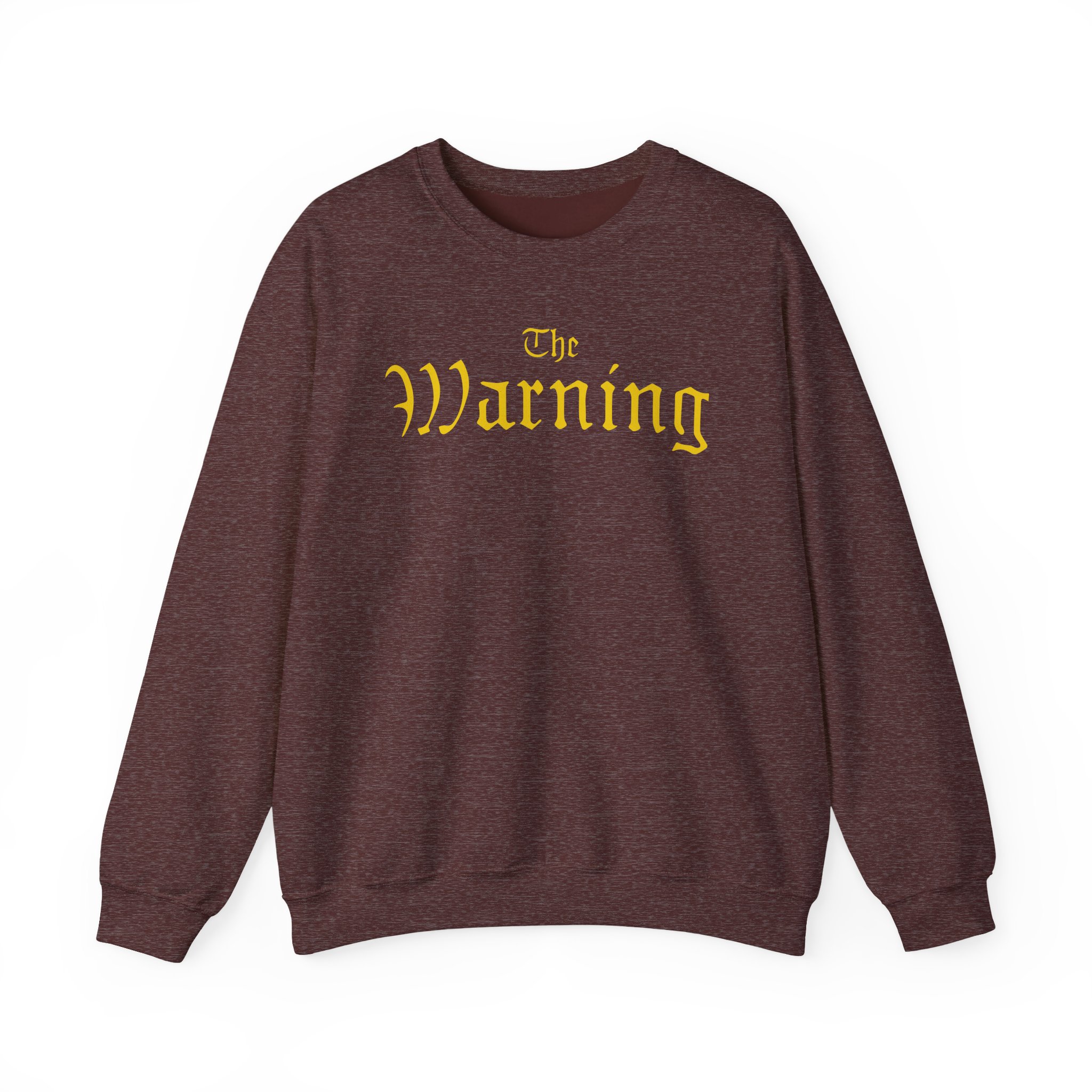 The Warning Gold TW Logo Unisex Heavy Blendâ„¢ Crewneck Sweatshirt