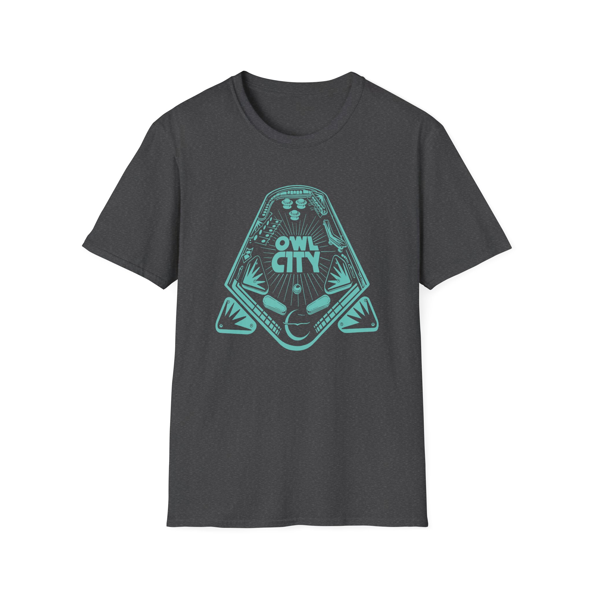 Owl City Pinball Unisex Softstyle T-Shirt