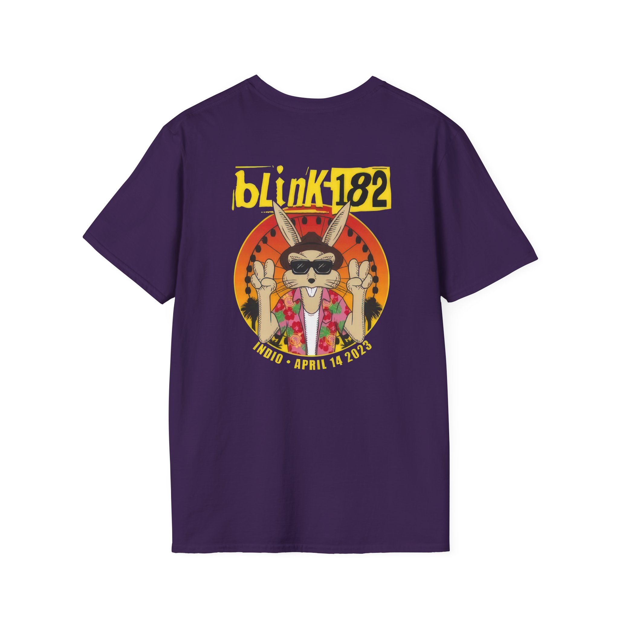 Blink 182 Coachella San Diego 2023 Unisex Softstyle T-Shirt