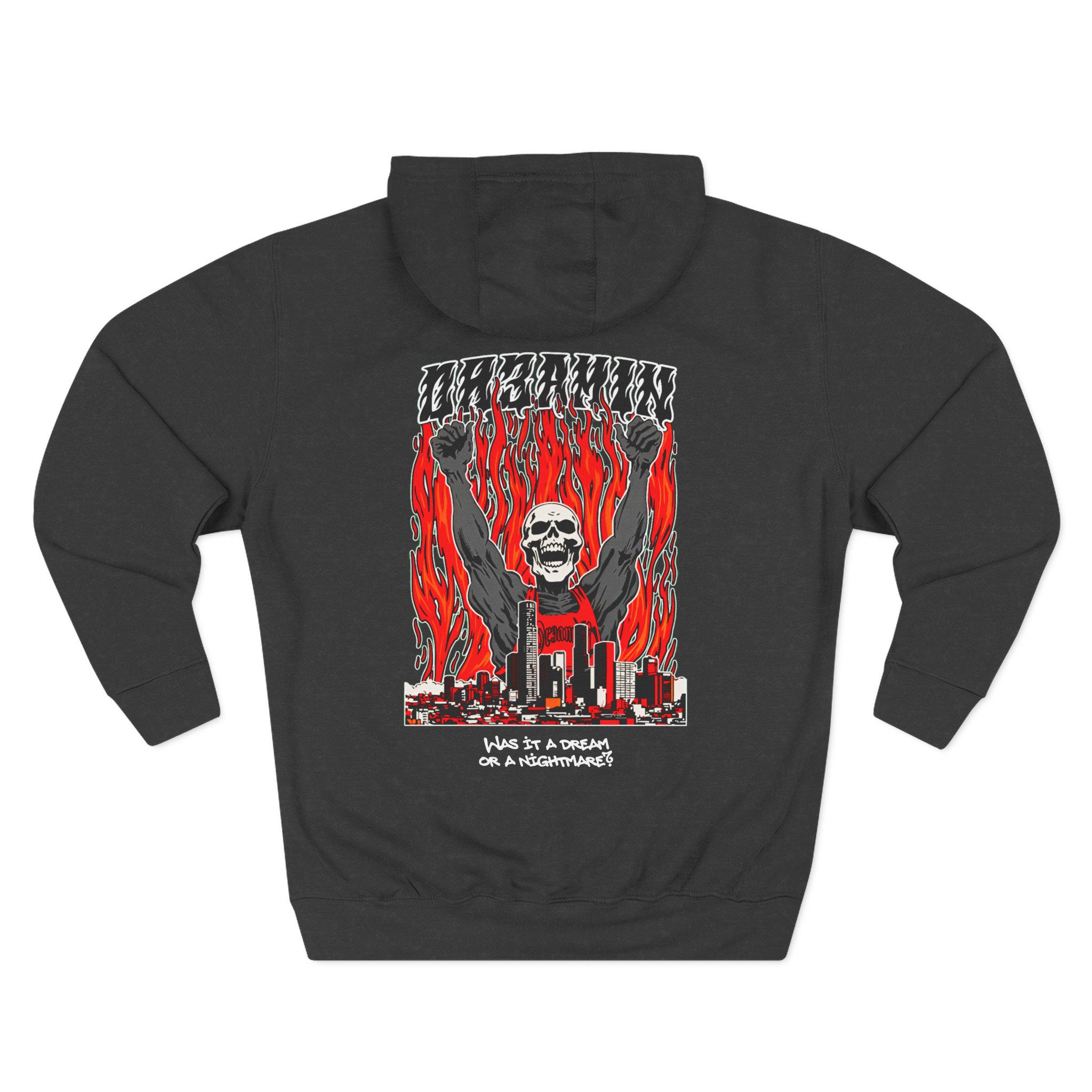 Clix Was It a Dream or a Nightmare? Three-Panel Fleece Hoodie