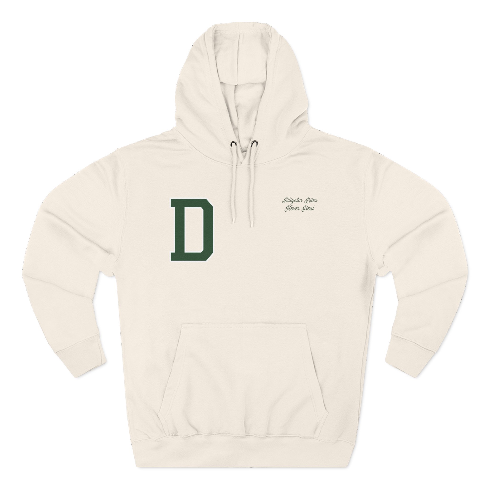 Doechii D Cardigan Three-Panel Fleece Hoodie