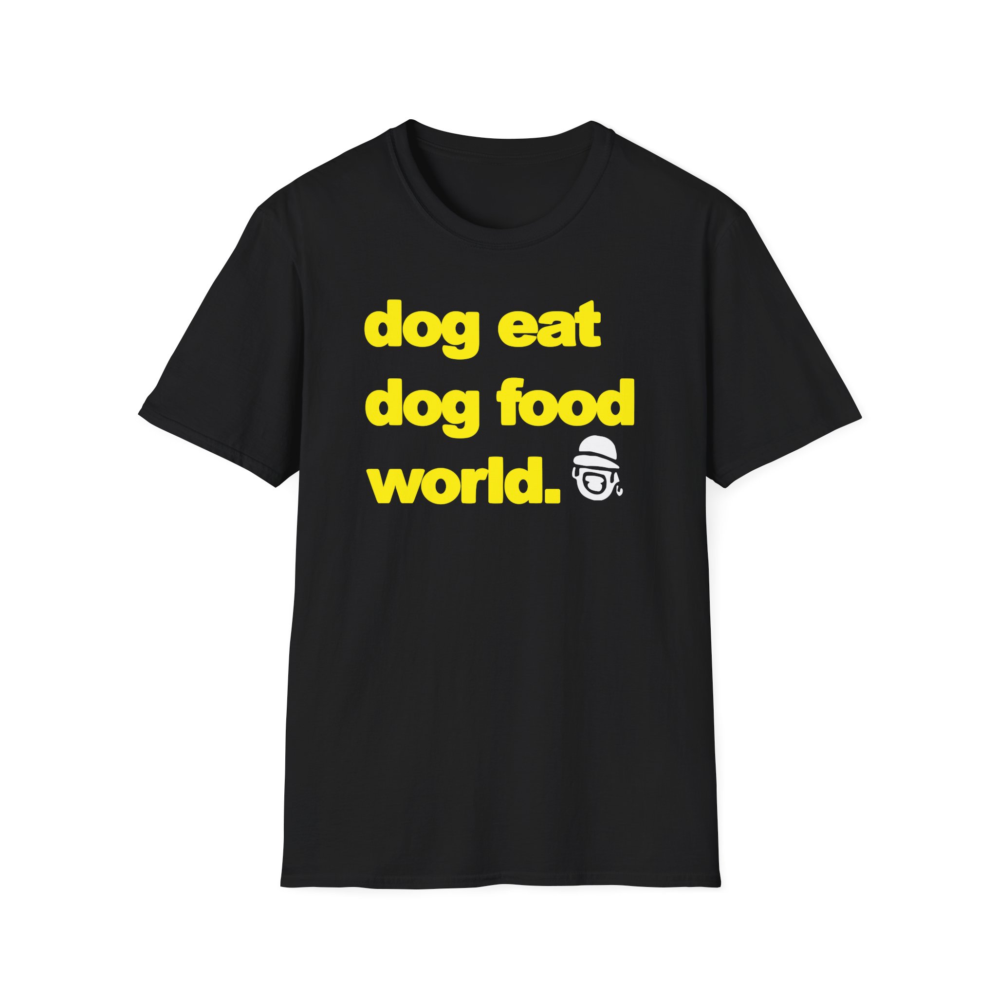 Dog Eat Dog Food World Unisex Softstyle T-Shirt