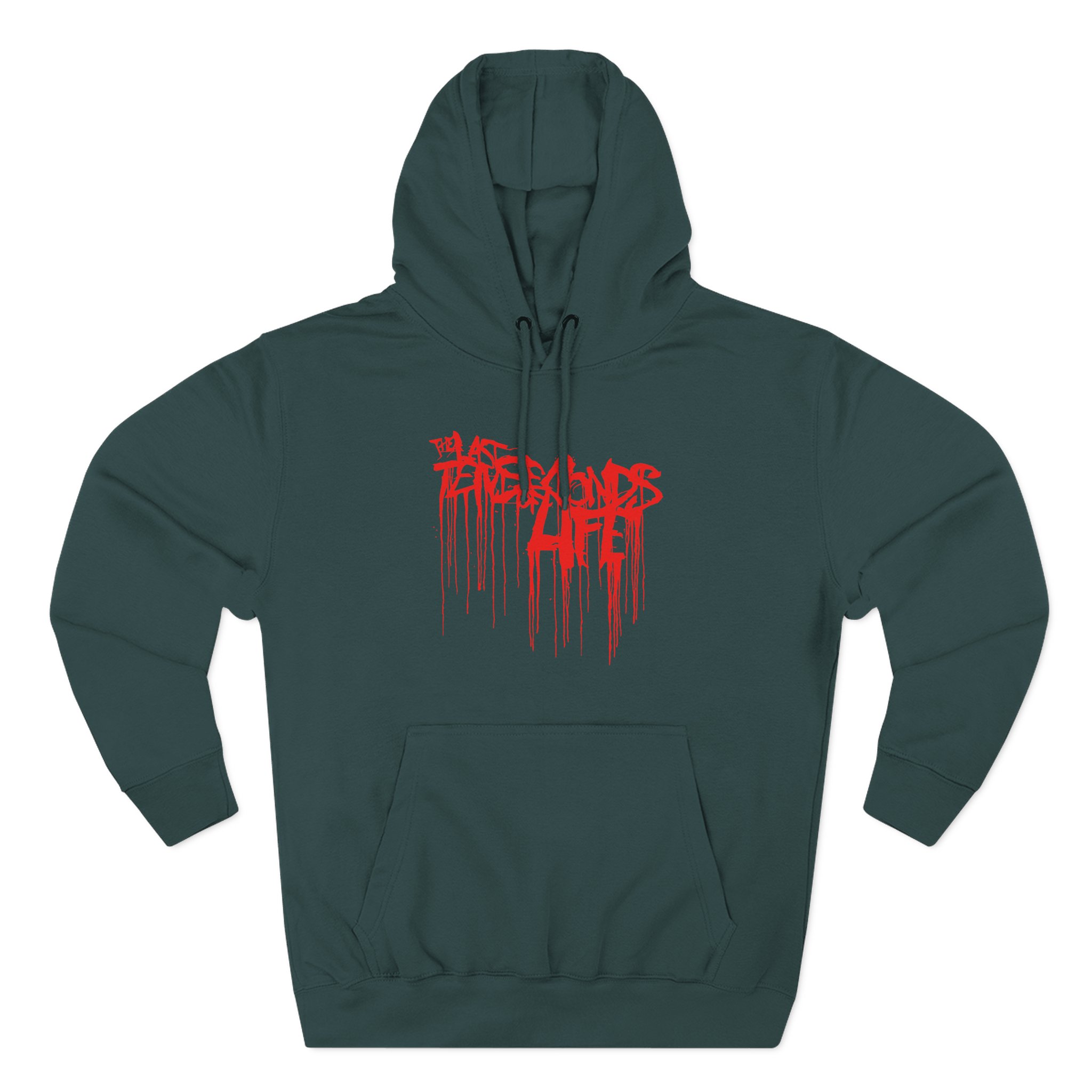 The Last Ten Seconds of Life Three-Panel Fleece Hoodie
