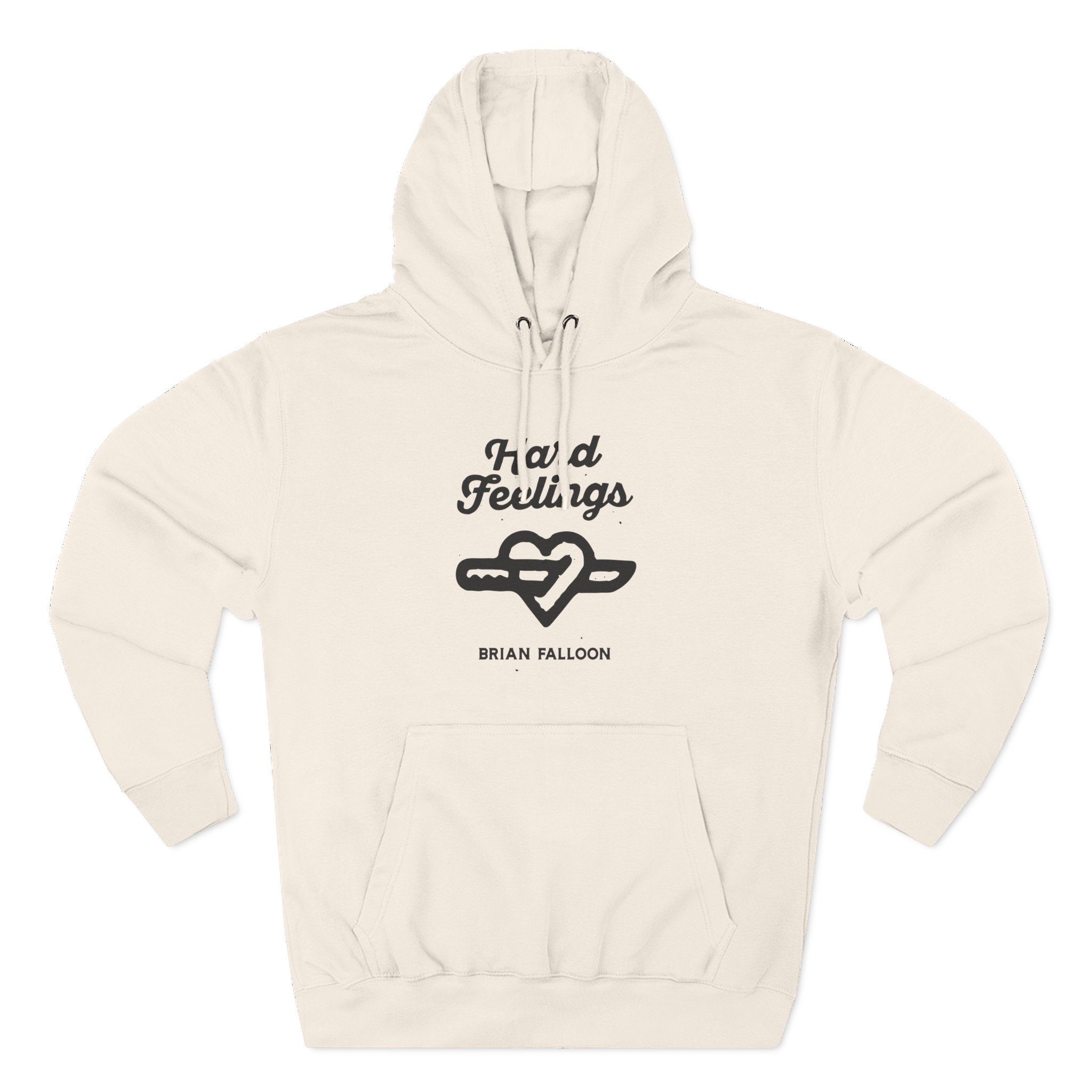 Brian Fallon Hard Feelings Three-Panel Fleece Hoodie