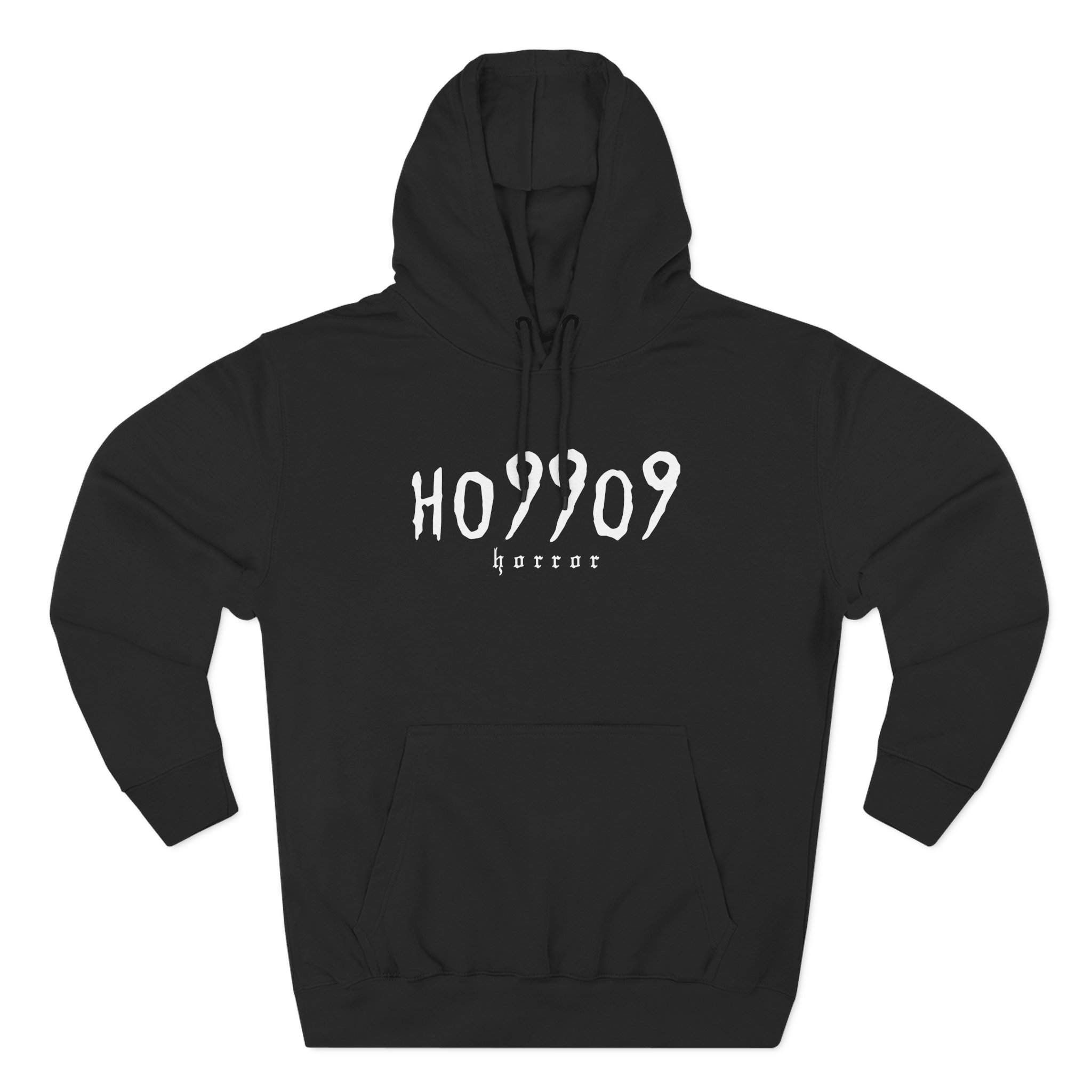 Ho99o9 Logo Three-Panel Fleece Hoodie