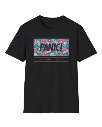 Panic at the Disco Floral Unisex Softstyle T-Shirt