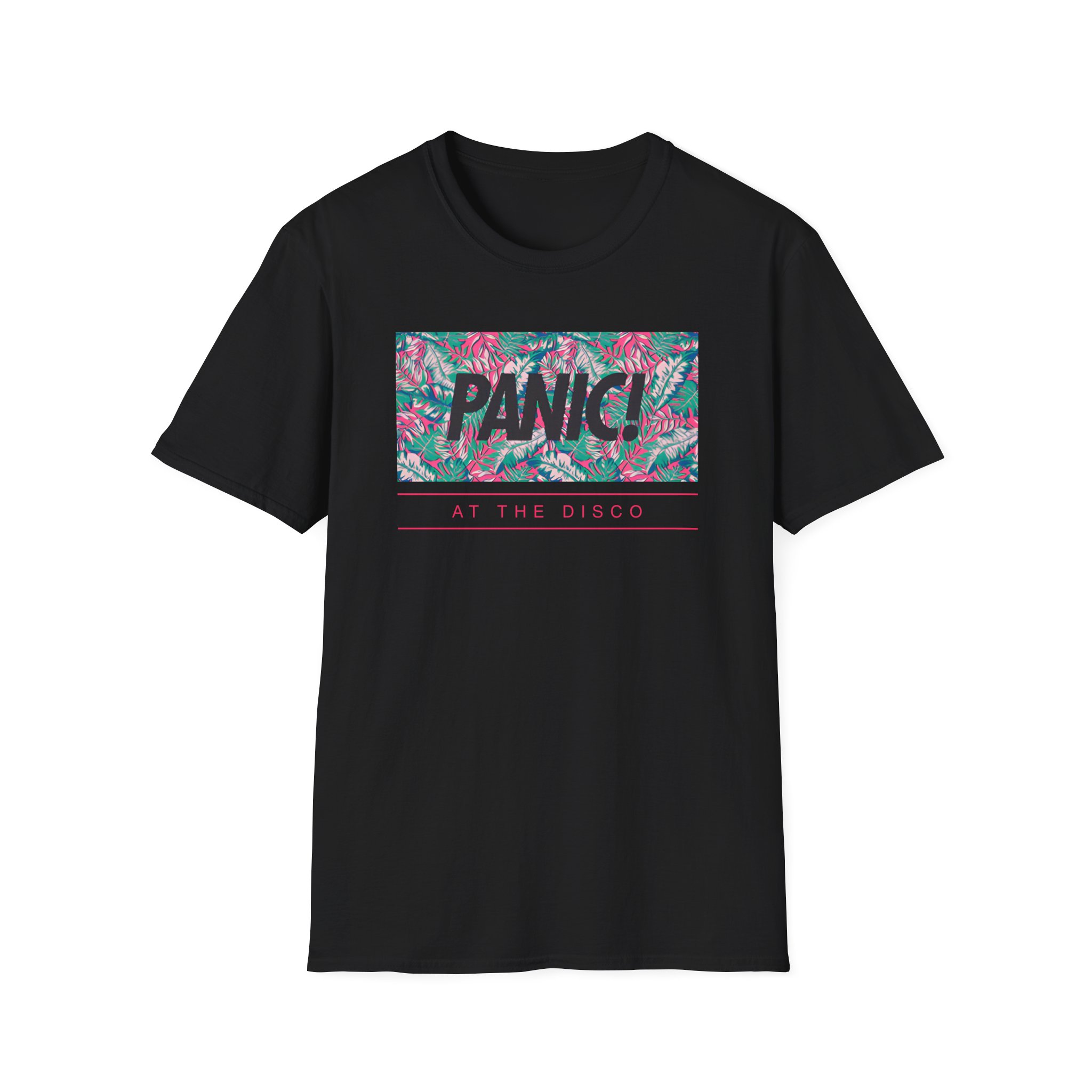 Panic at the Disco Floral Unisex Softstyle T-Shirt