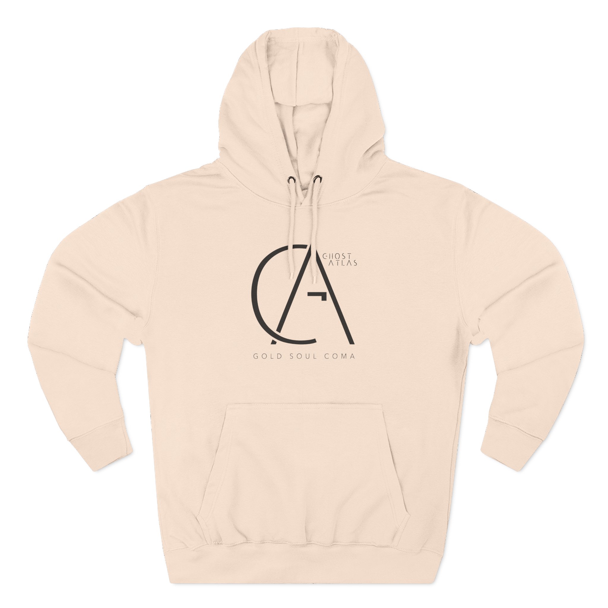 Ghost Atlas Three-Panel Fleece Hoodie