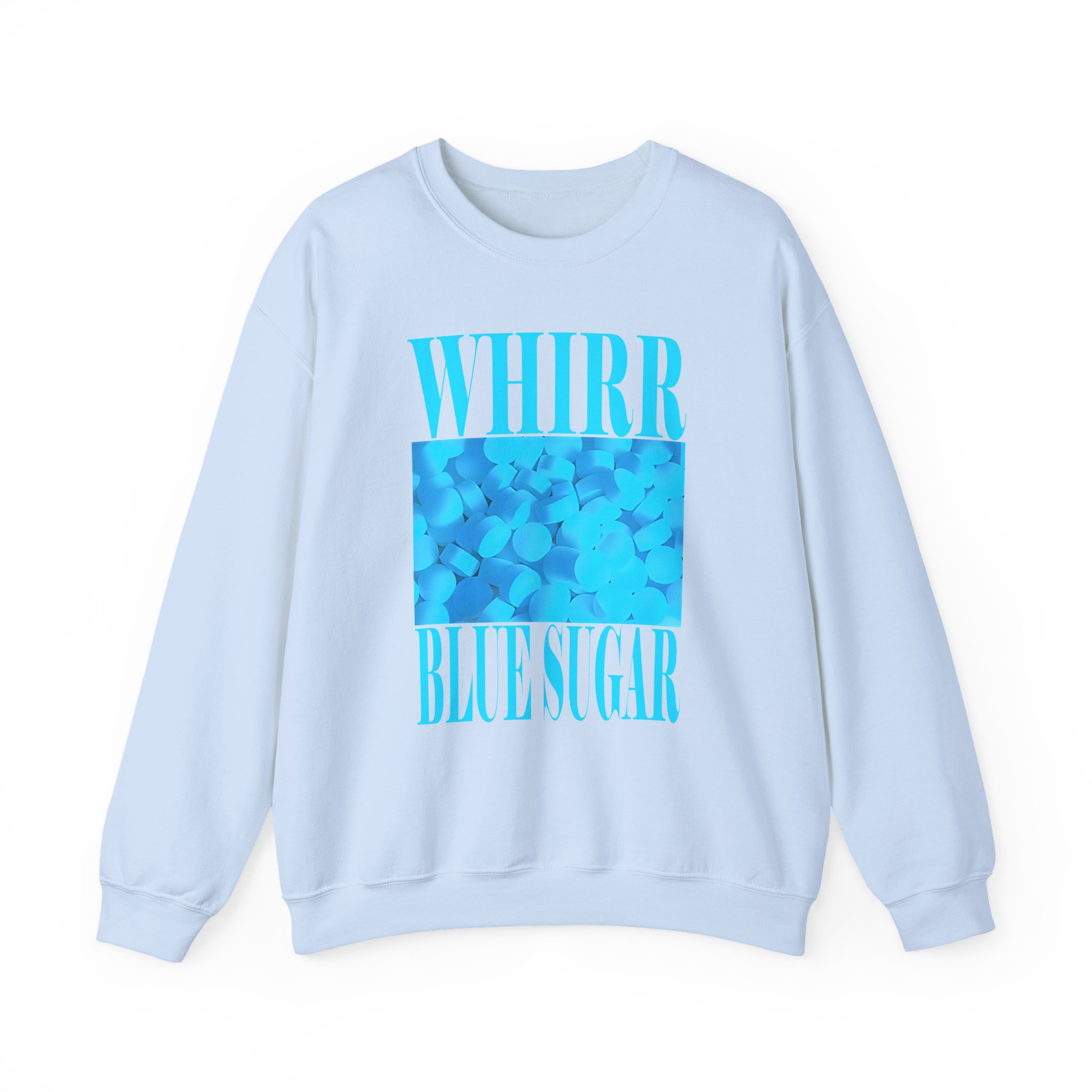 Whirr Blue Sugar Unisex Heavy Blendâ„¢ Crewneck Sweatshirt