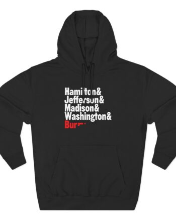 Hamilton Dancing Ladies Three-Panel Fleece Hoodie