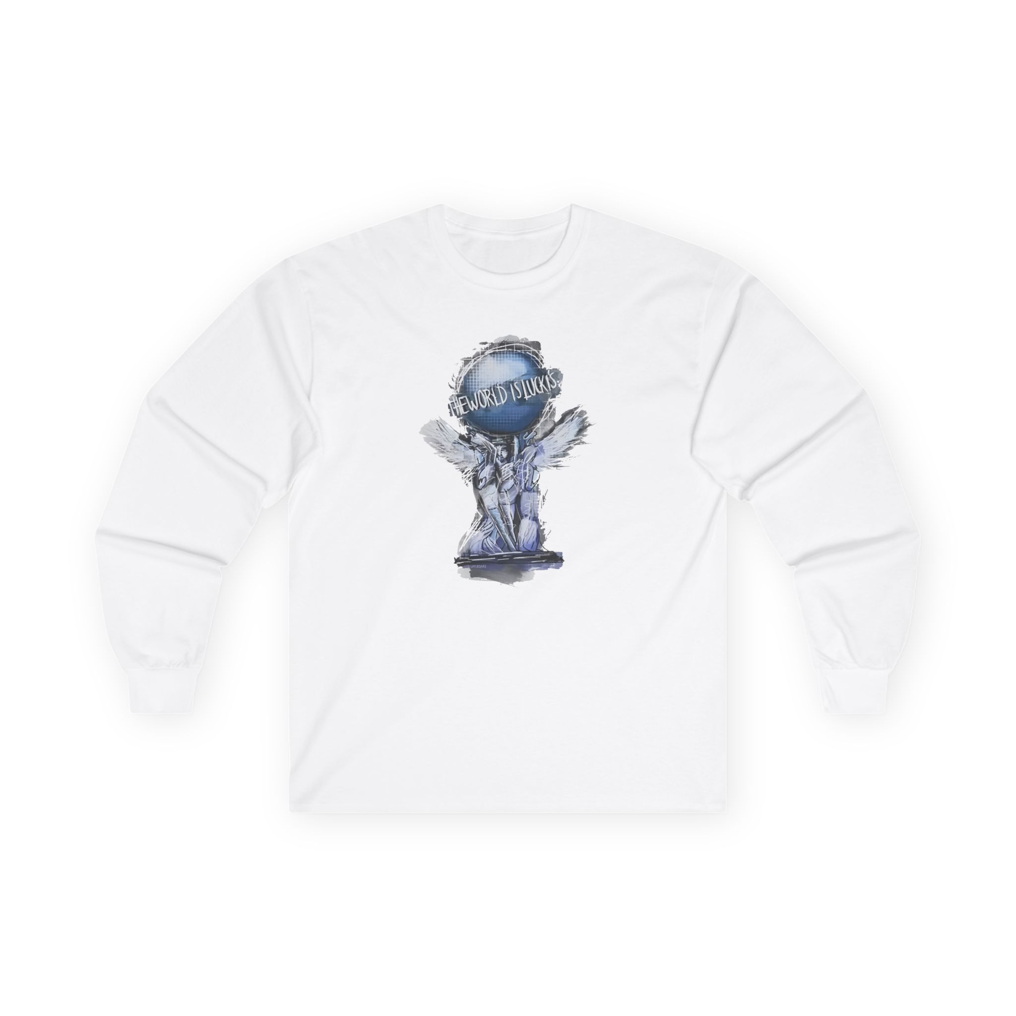 Lucki World Is Lucki's Unisex Ultra Cotton Long Sleeve Tee
