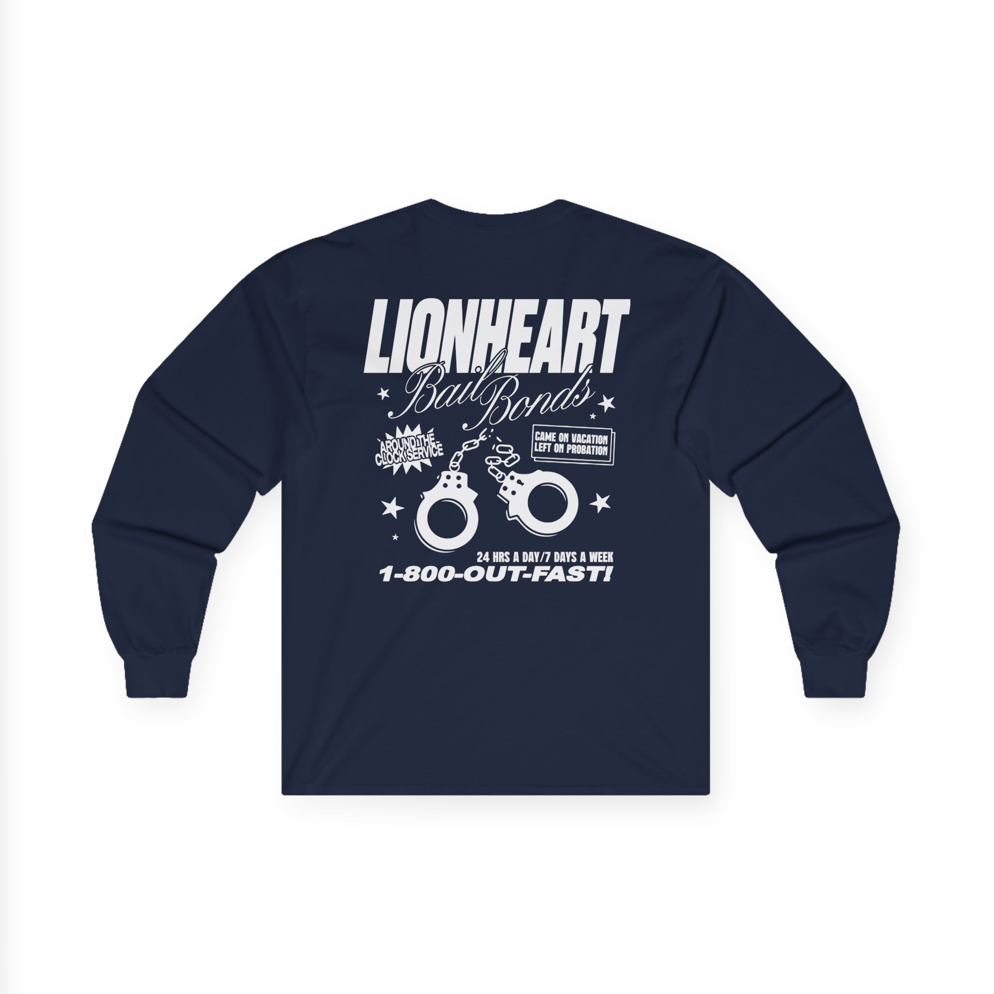 Lionheart "Bail Bonds" Unisex Ultra Cotton Long Sleeve Tee