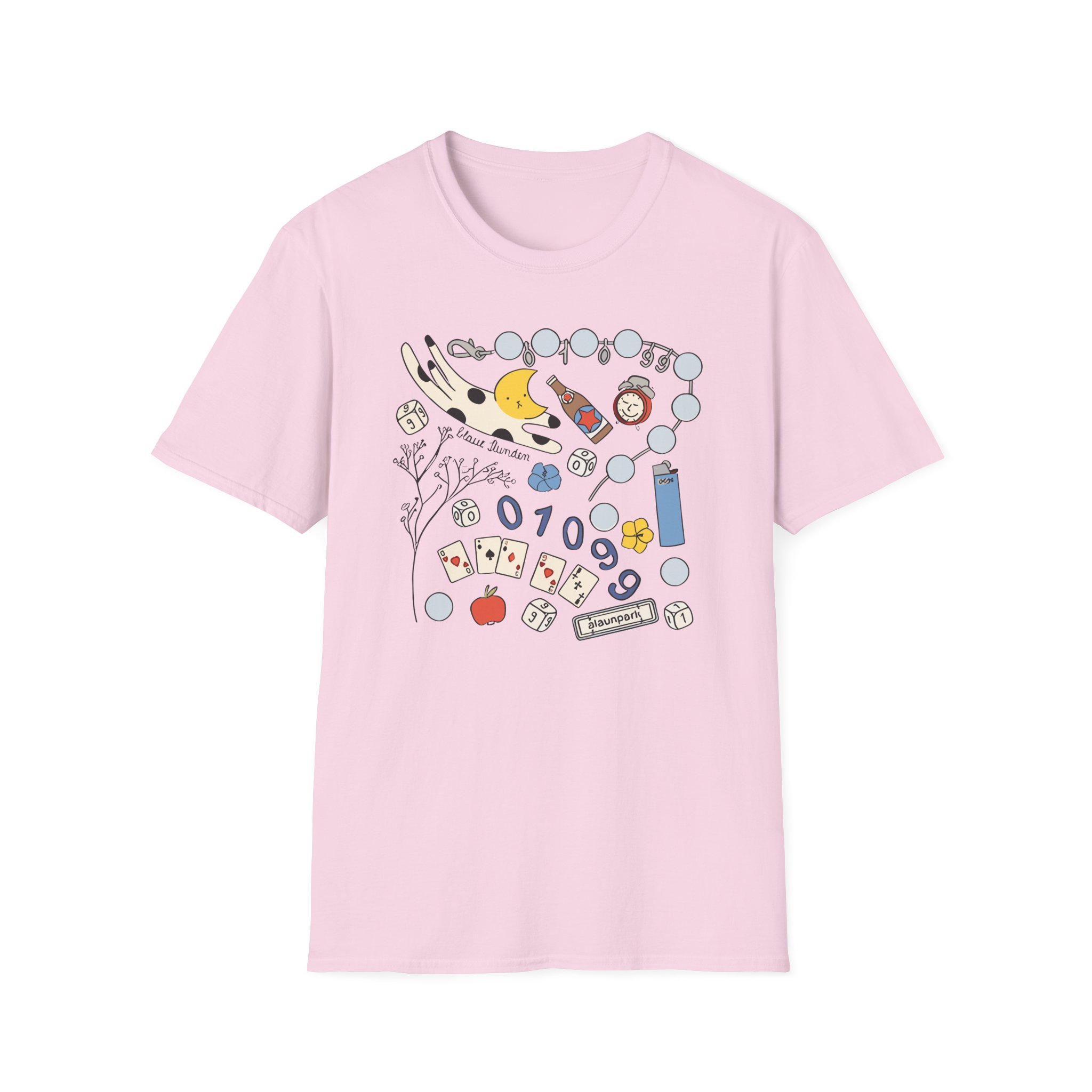 1098 Blaue Stunden Unisex Softstyle T-Shirt