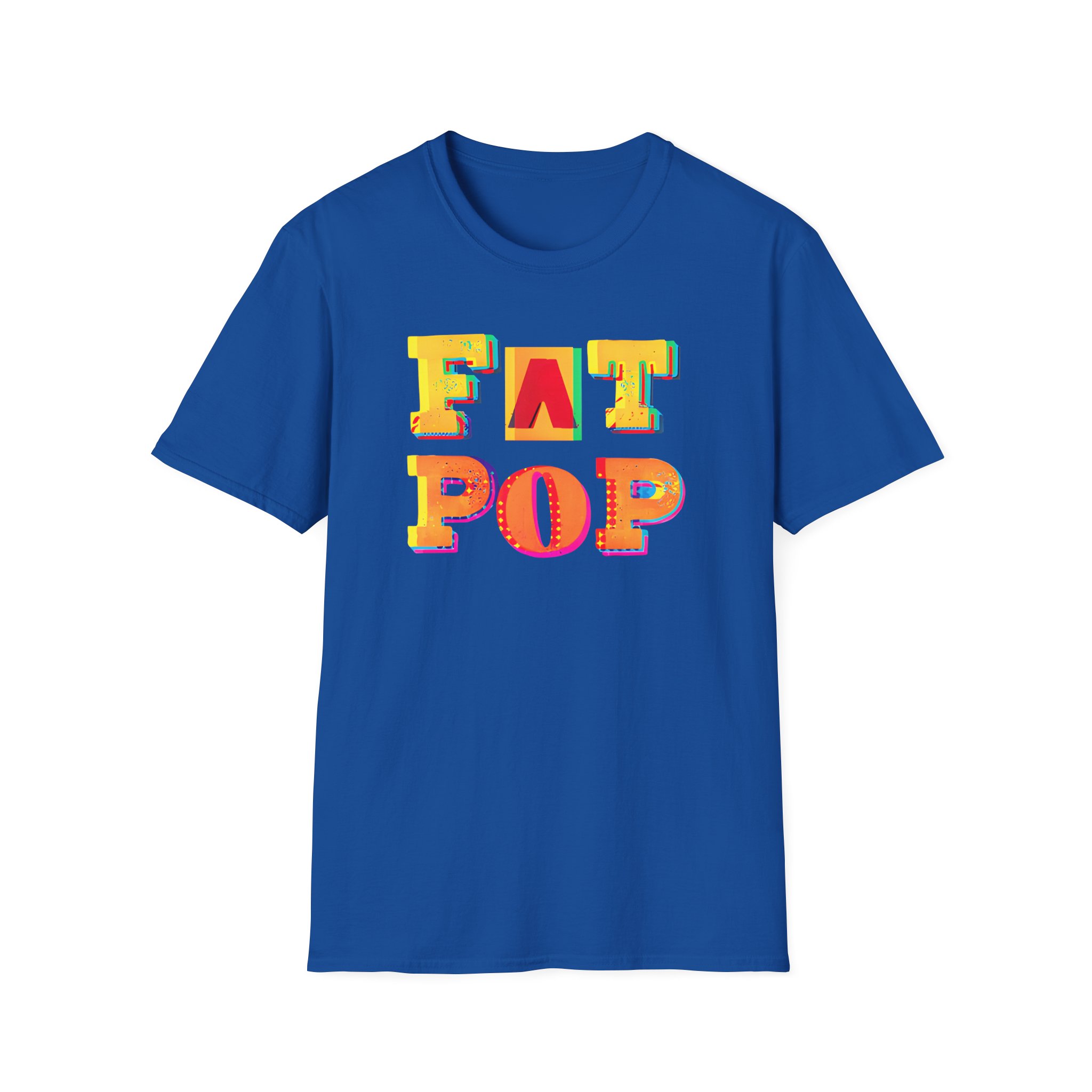PW Fat Pop Logo Unisex Softstyle T-Shirt