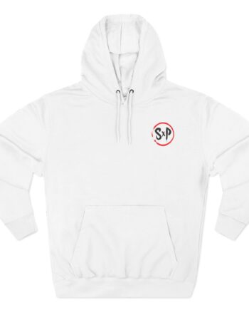Simple Plan Circle Splat Three-Panel Fleece Hoodie