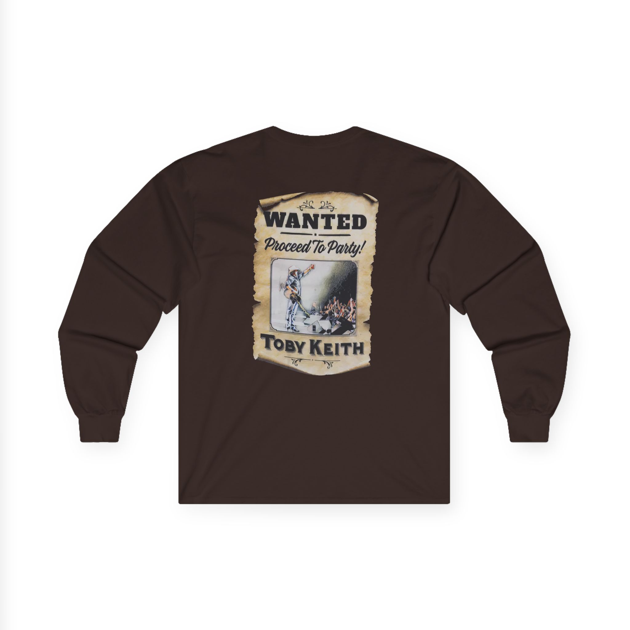 Toby Keith Proceed to Party Unisex Ultra Cotton Long Sleeve Tee