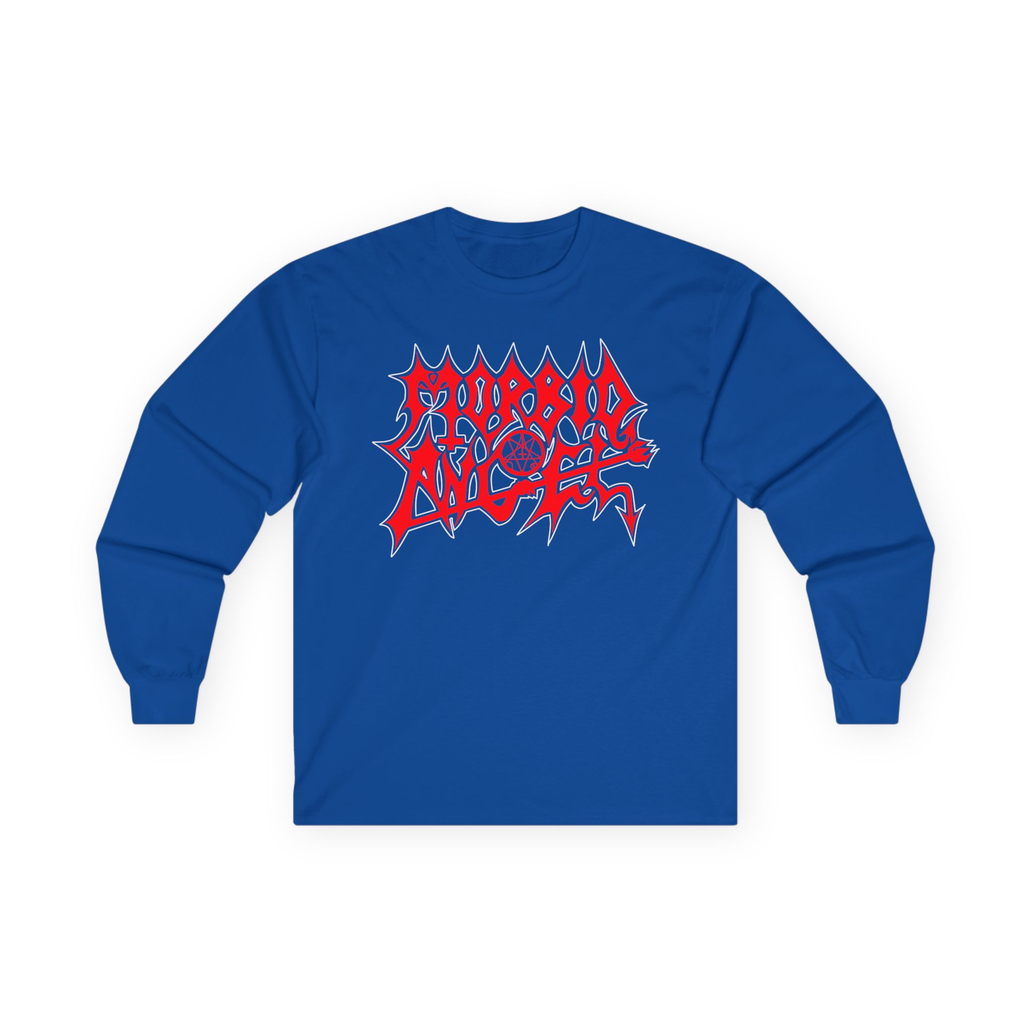 Morbid Angel Red Logo Unisex Ultra Cotton Long Sleeve Tee