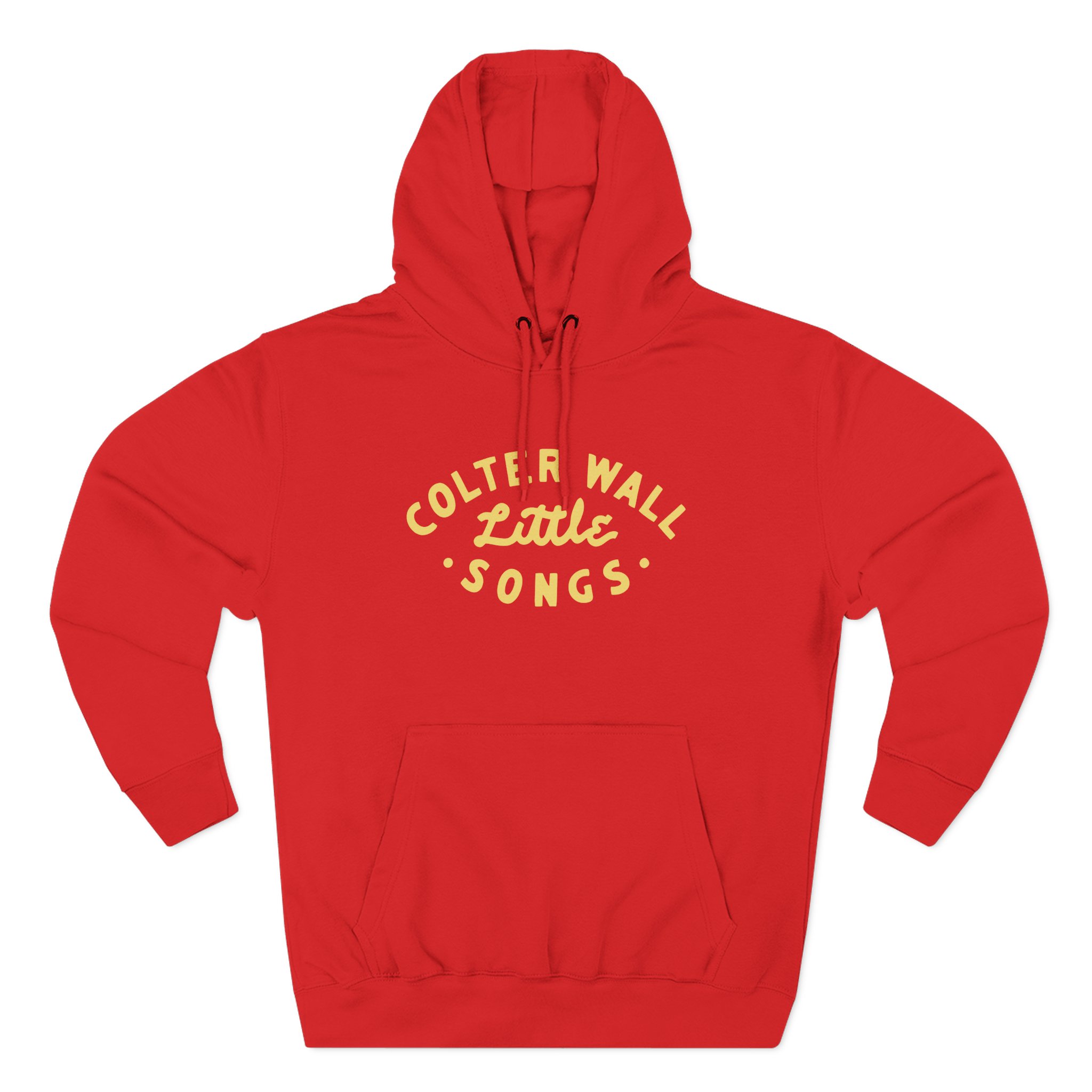 Colter Wall Little Songs Album Three-Panel Fleece Hoodie