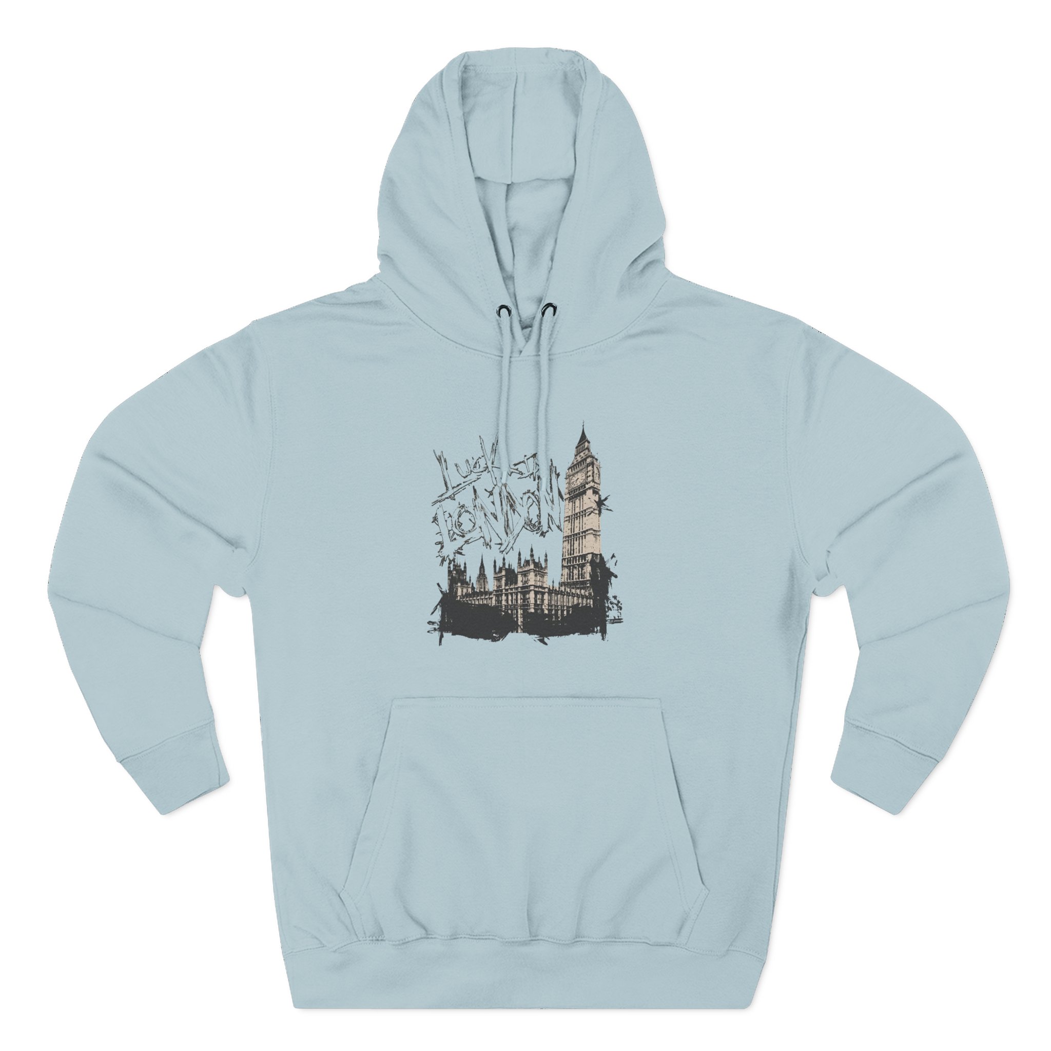 Lucki in London Three-Panel Fleece Hoodie