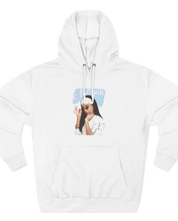 Aaliyah Three-Panel Fleece Hoodie