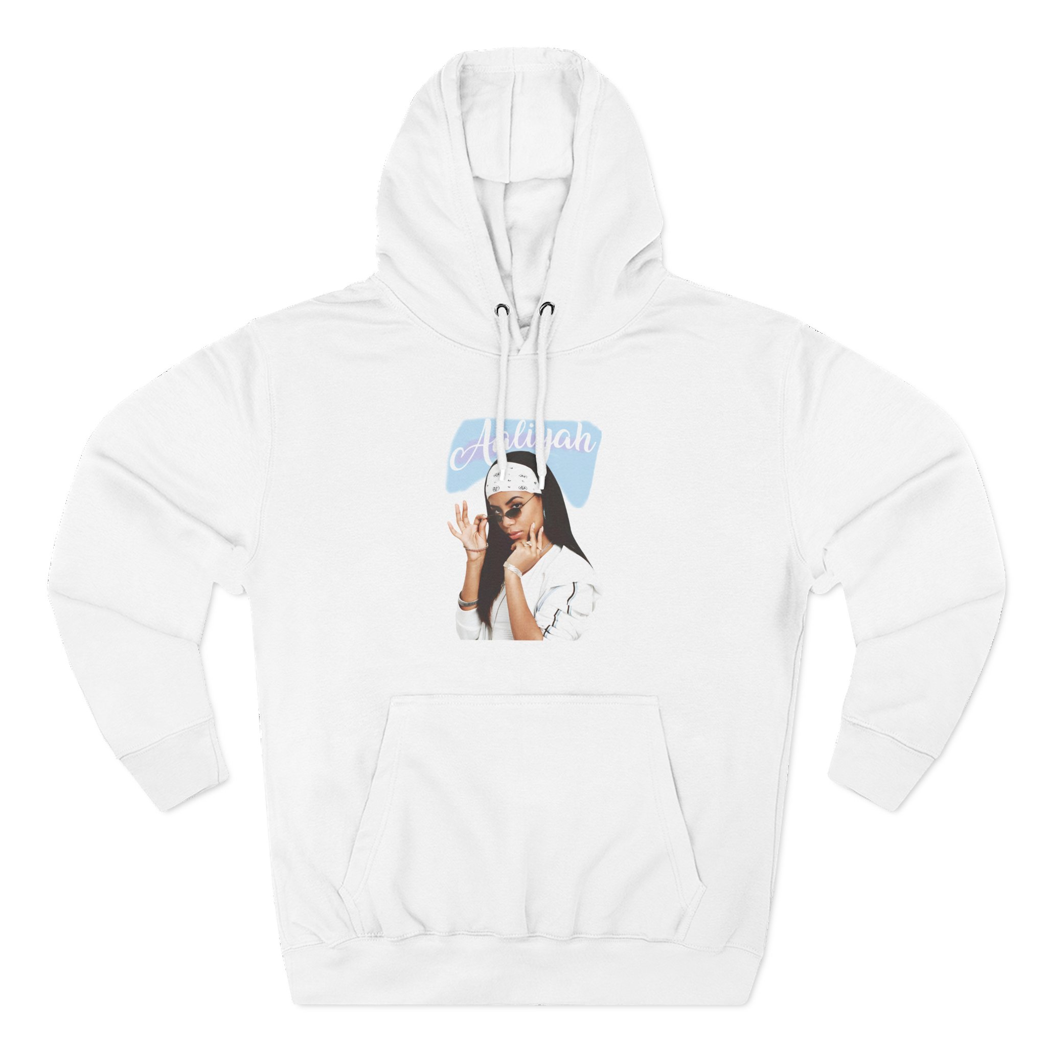 Aaliyah Three-Panel Fleece Hoodie