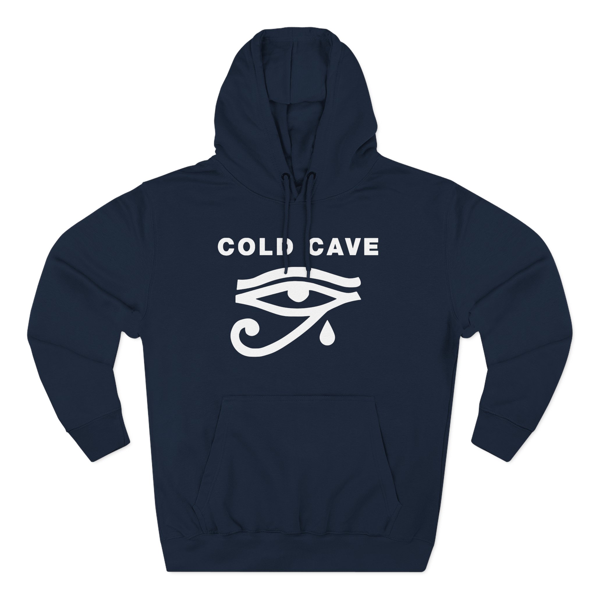 Cold Cave Eye Three-Panel Fleece Hoodie