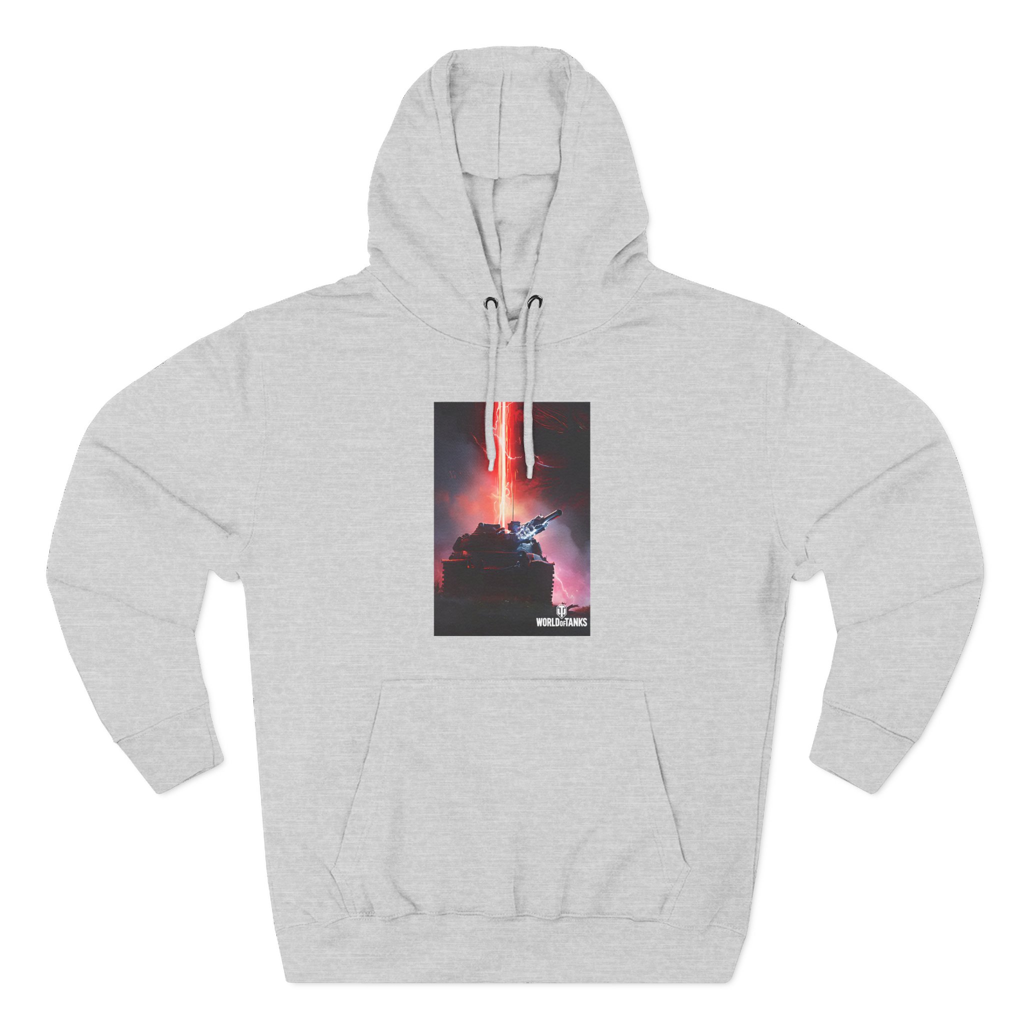 World of Tank Waffentrager Three-Panel Fleece Hoodie