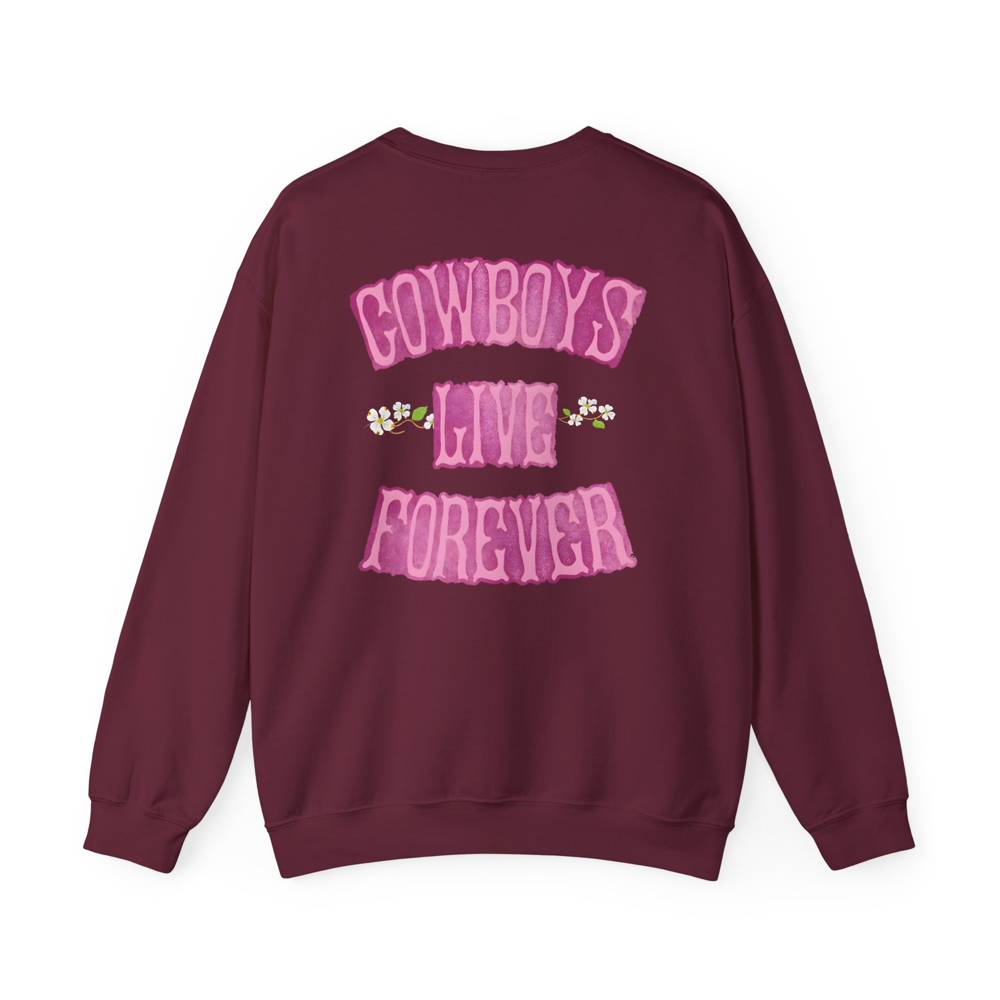 Shaboozey Cowboys Live Forever Unisex Heavy Blendâ„¢ Crewneck Sweatshirt