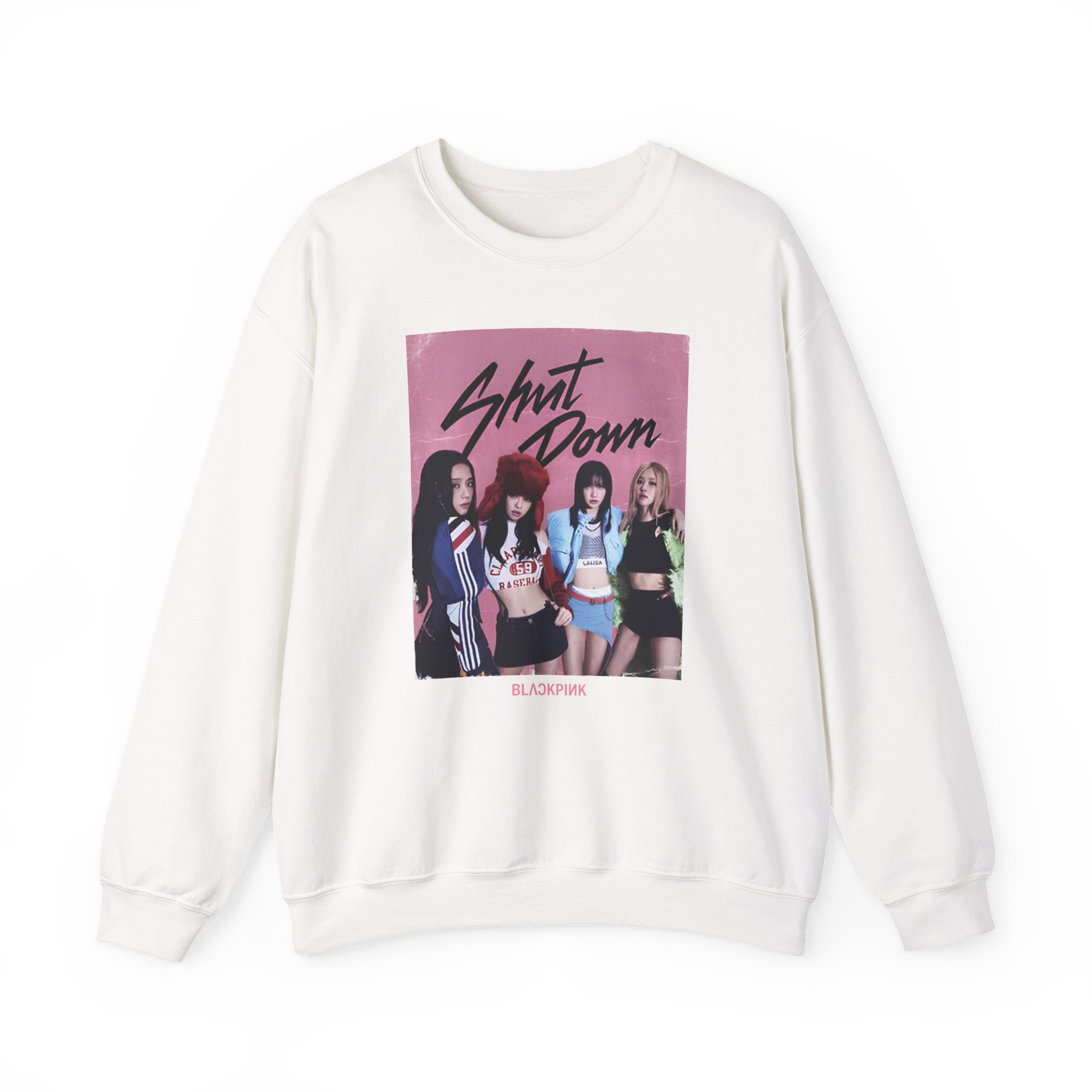 B Shut Down Unisex Heavy Blendâ„¢ Crewneck Sweatshirt