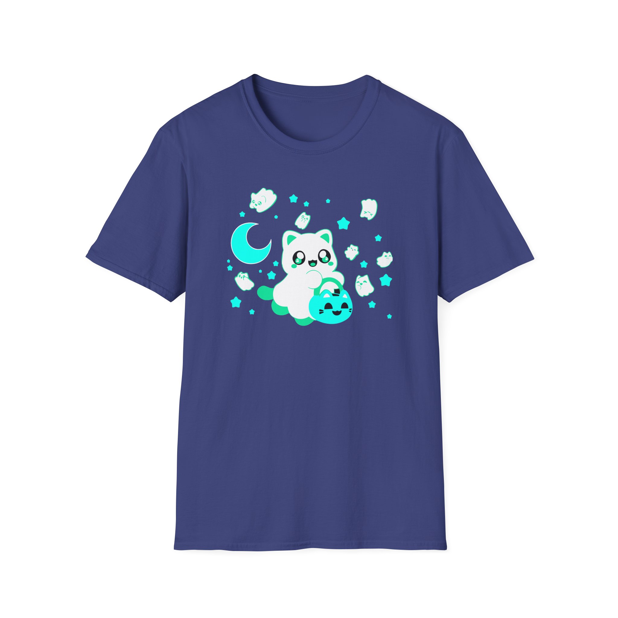 Aphmau Ghost Cat Unisex Softstyle T-Shirt