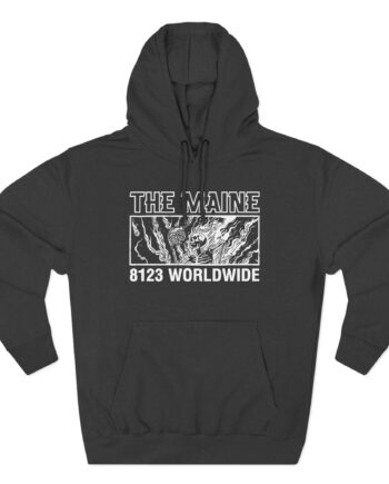 The Maine Floral Disco Three-Panel Fleece Hoodie
