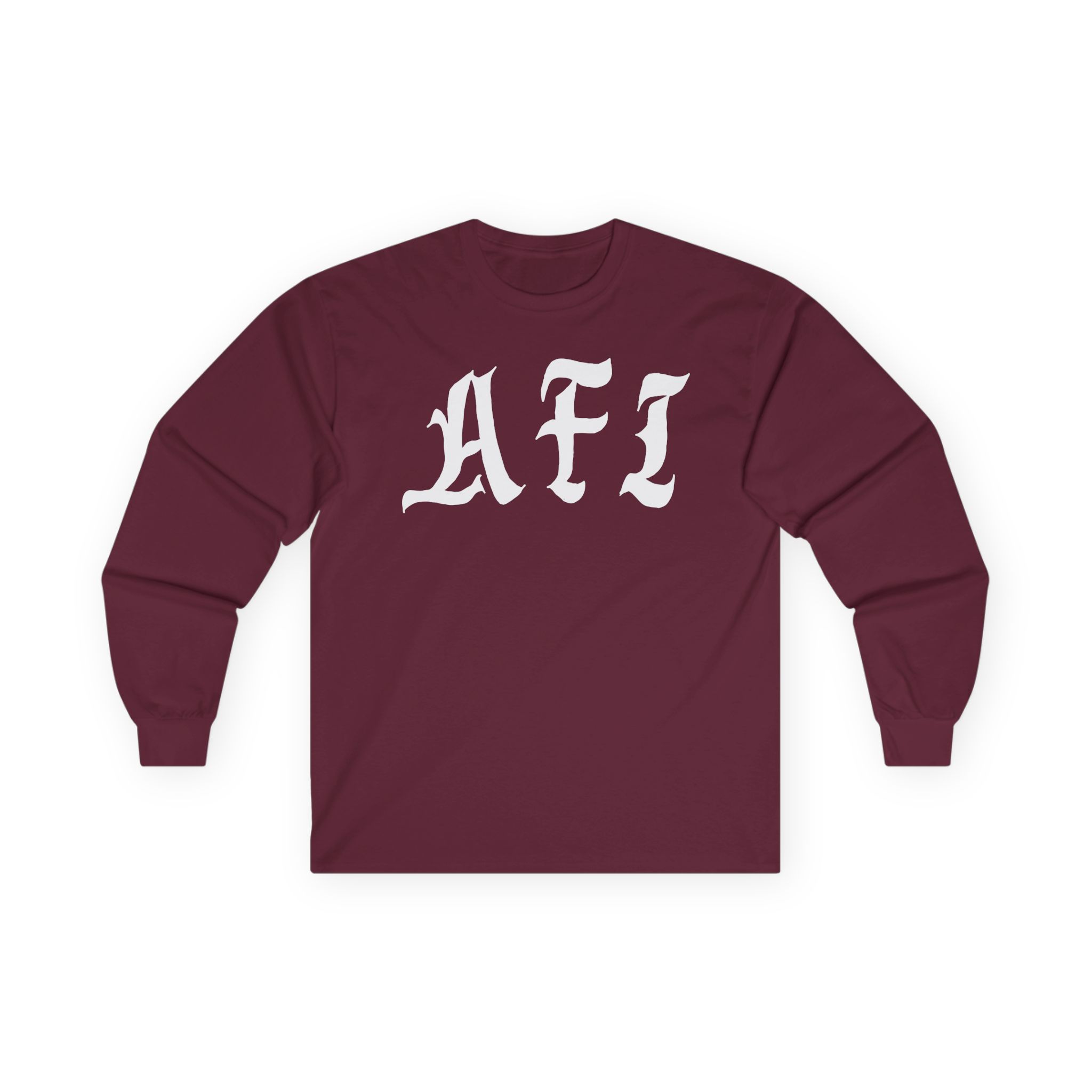 Afi Logo Unisex Ultra Cotton Long Sleeve Tee