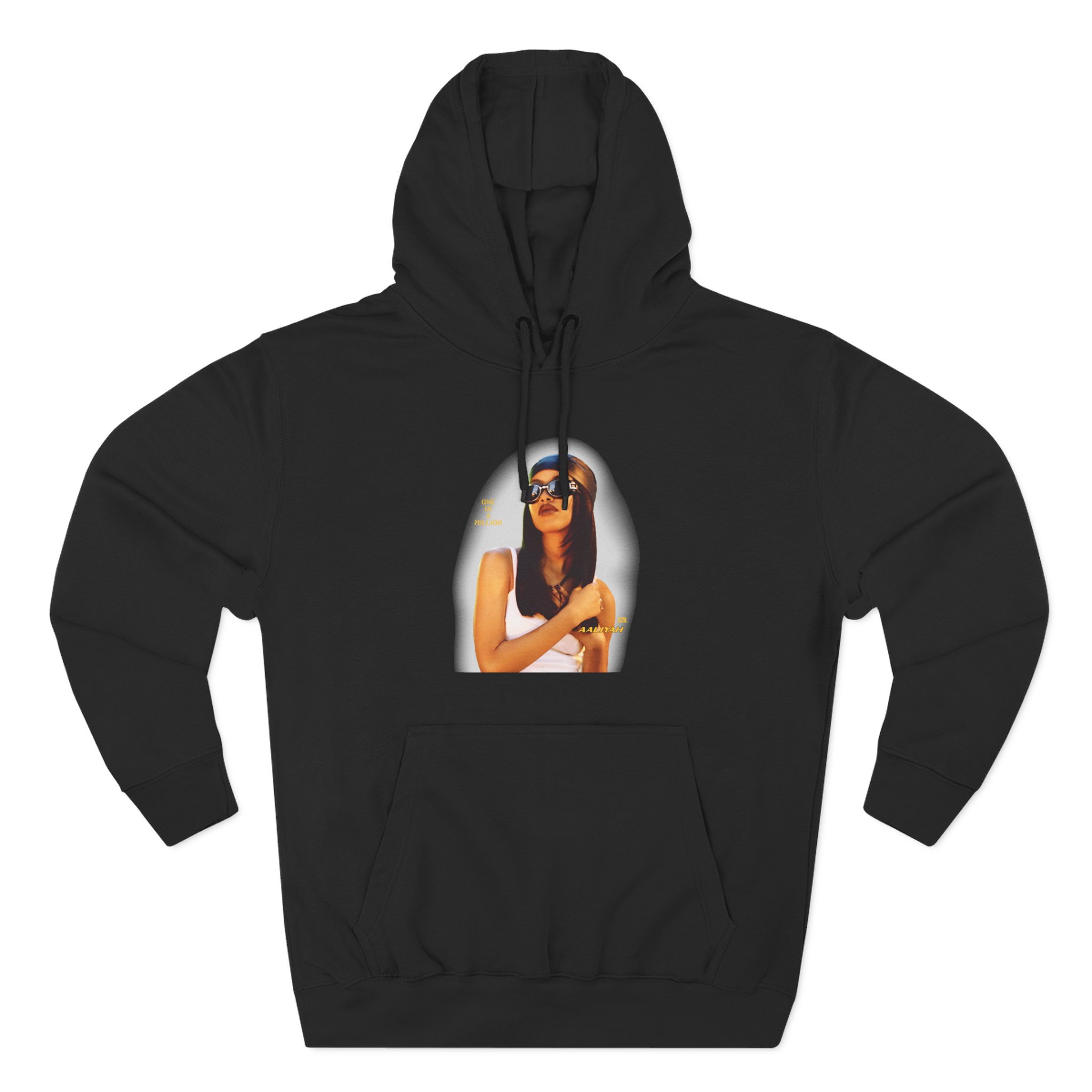 Aaliyah OIAM Portrait Three-Panel Fleece Hoodie