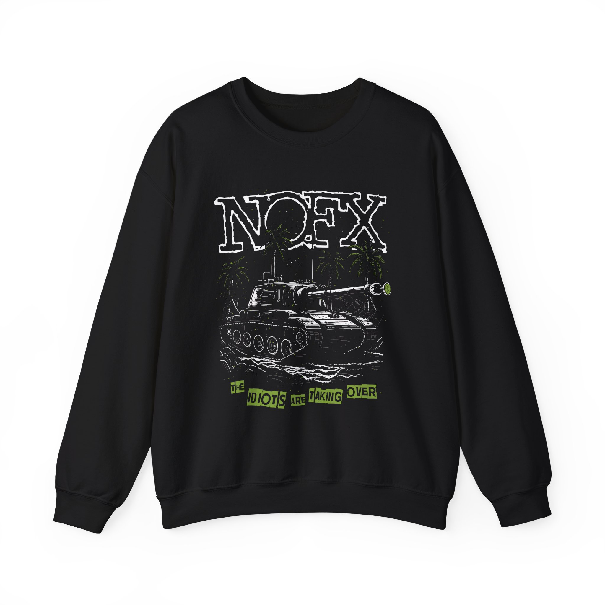 Nofx the Idiots Are Taking Over Unisex Heavy Blendâ„¢ Crewneck Sweatshirt