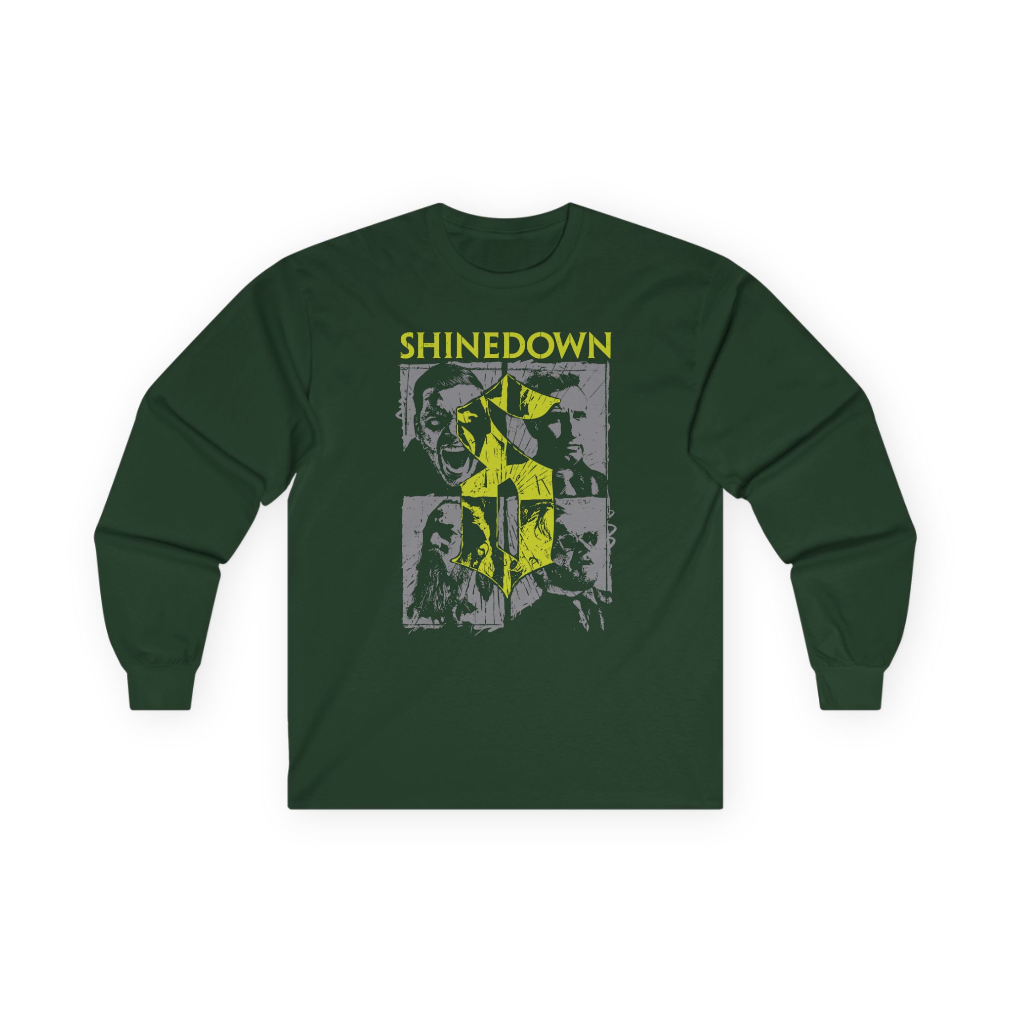 Shinedown Women's Photo Unisex Ultra Cotton Long Sleeve Tee