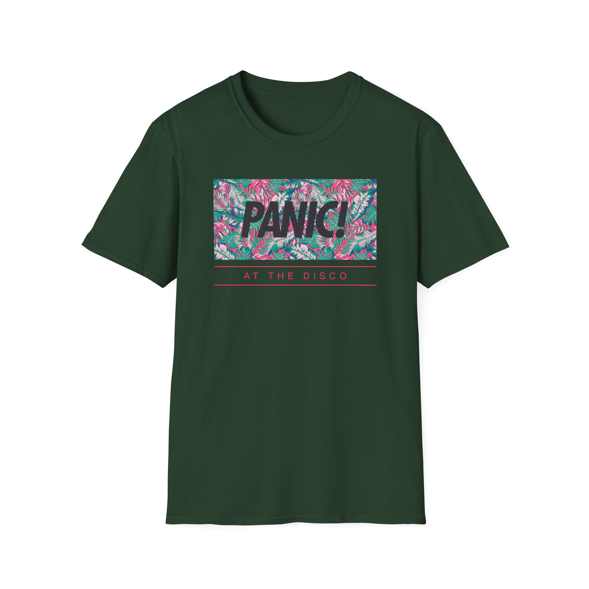 Panic at the Disco Floral Unisex Softstyle T-Shirt