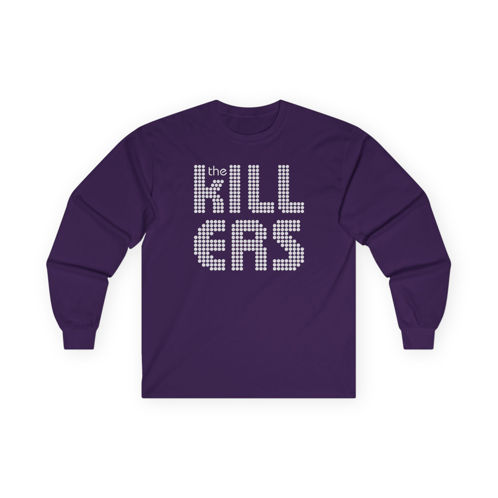TK Distressed Stacked Logo Unisex Ultra Cotton Long Sleeve Tee