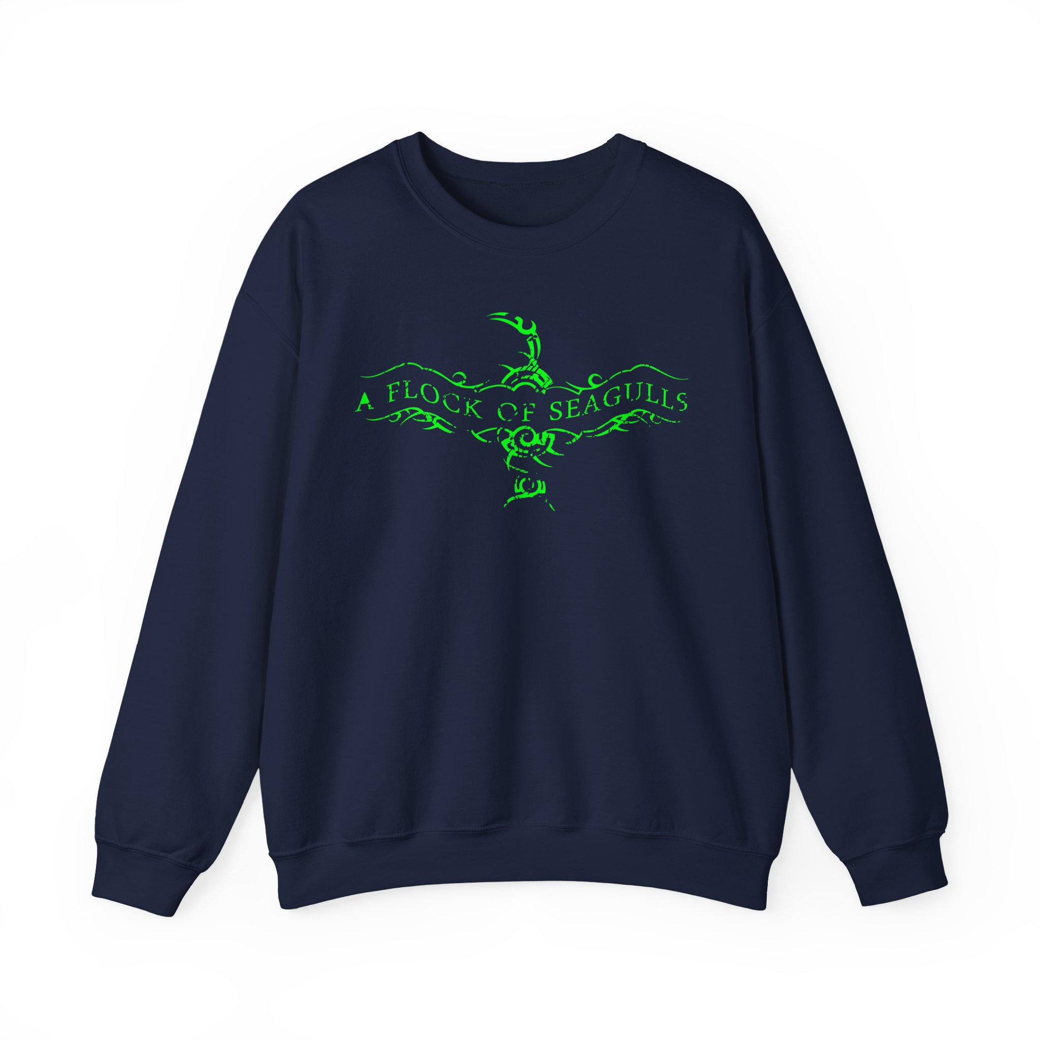 A Flock of Seagulls Logo Unisex Heavy Blendâ„¢ Crewneck Sweatshirt