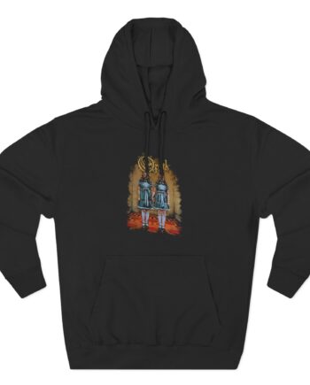 Opeth Twins Three-Panel Fleece Hoodie