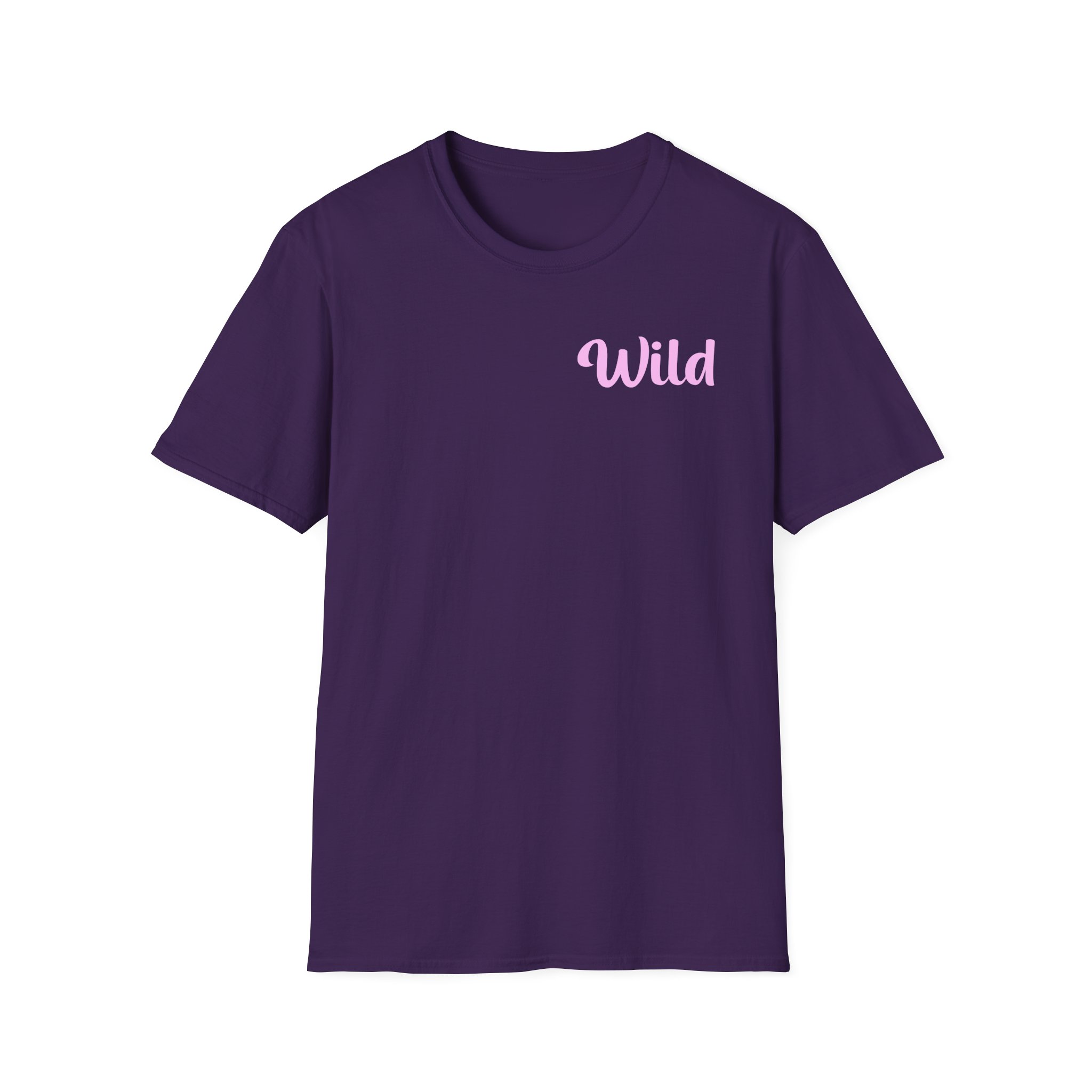 Wild Pink logo Unisex Softstyle T-Shirt