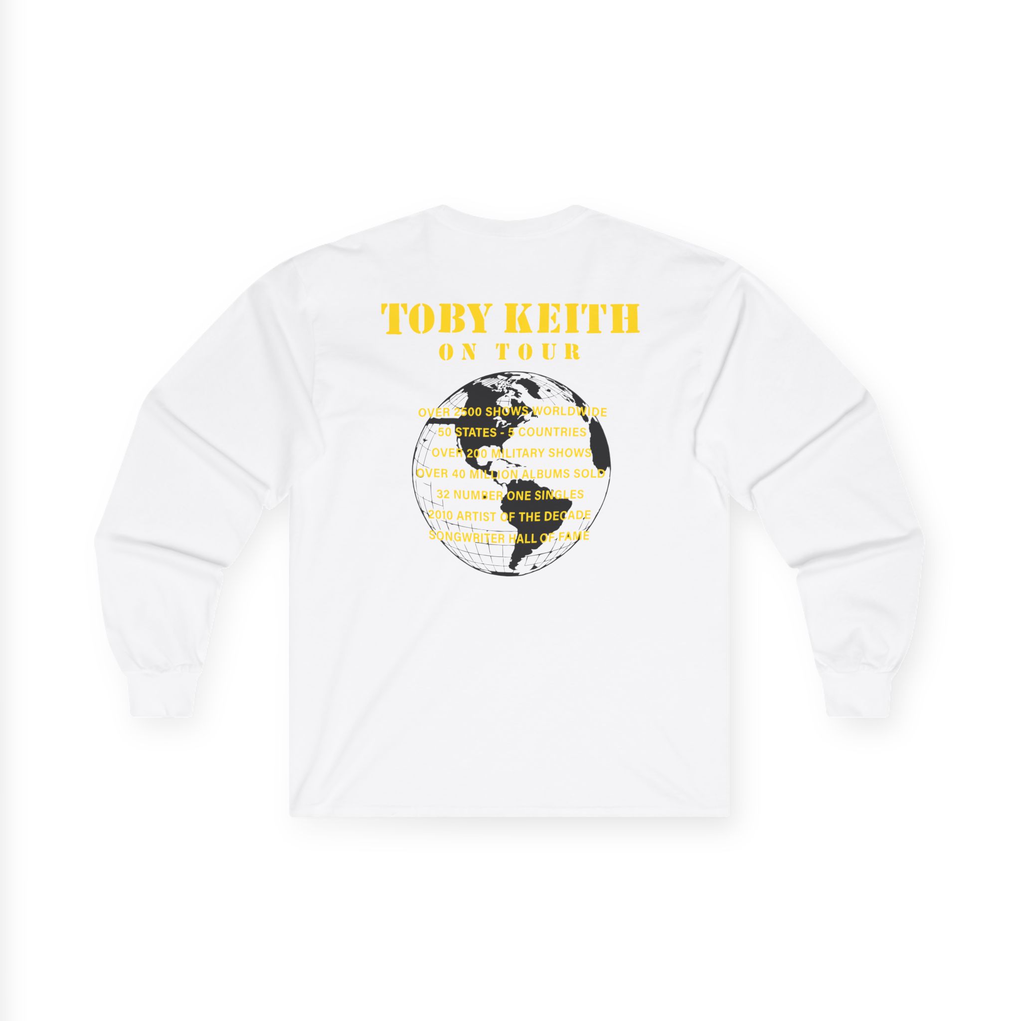 Toby Keith Easy Money Tour Unisex Ultra Cotton Long Sleeve Tee