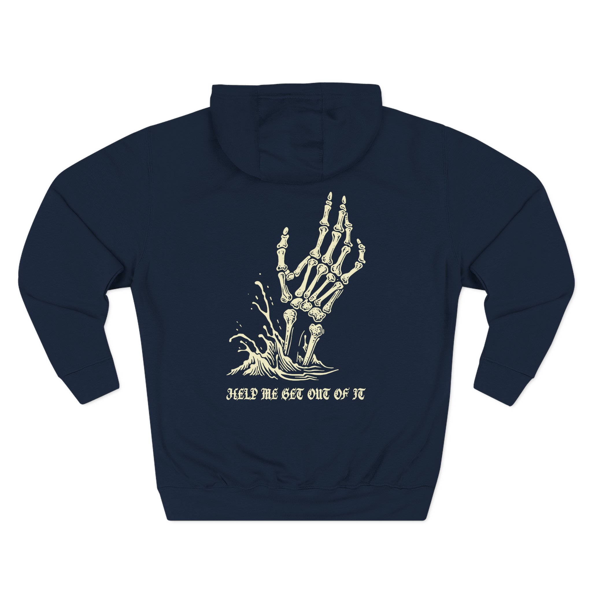 Paleface Help Me Get Out of It Three-Panel Fleece Hoodie