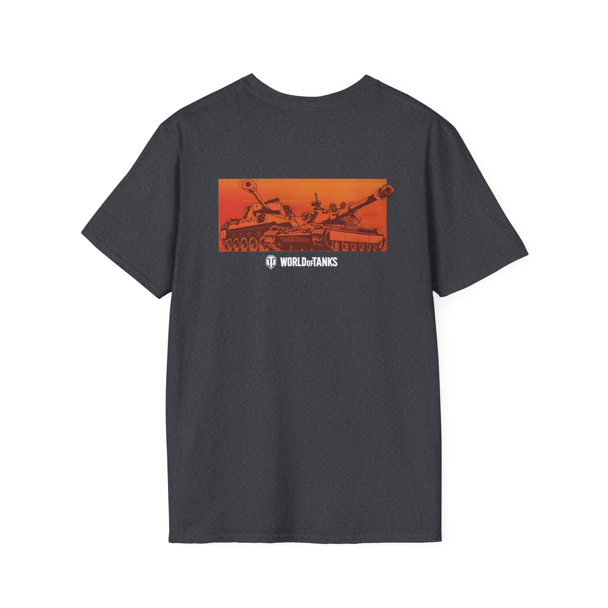 World of Tank Orange Sky Unisex Softstyle T-Shirt